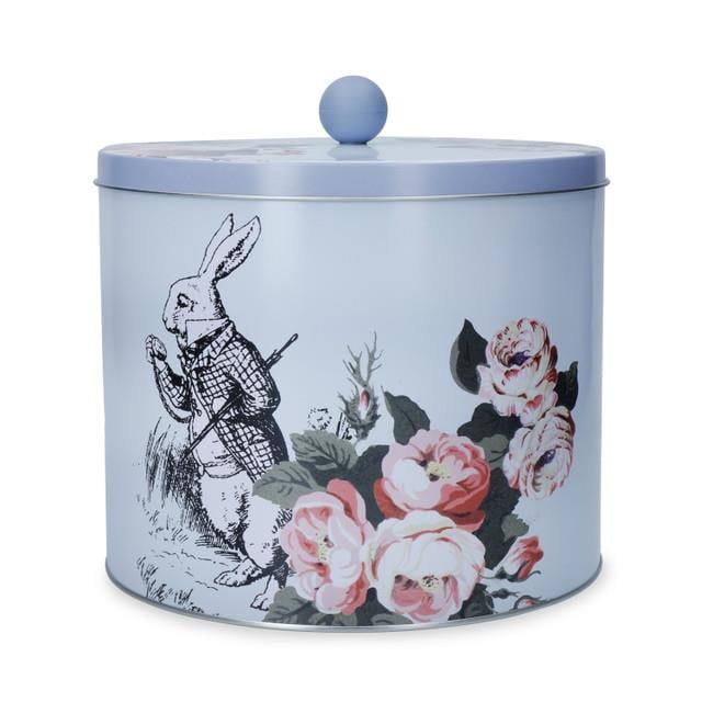 Mikasa x V&A Alice in Wonderland MKALBISCUIT Teneke Bisküvi Kutusu 18x15cm