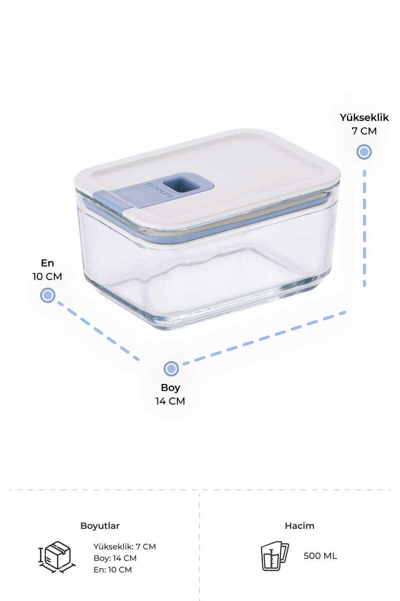 NEOFLAM PERFECT SEAL CAM SAKLAMA KABI 500ML