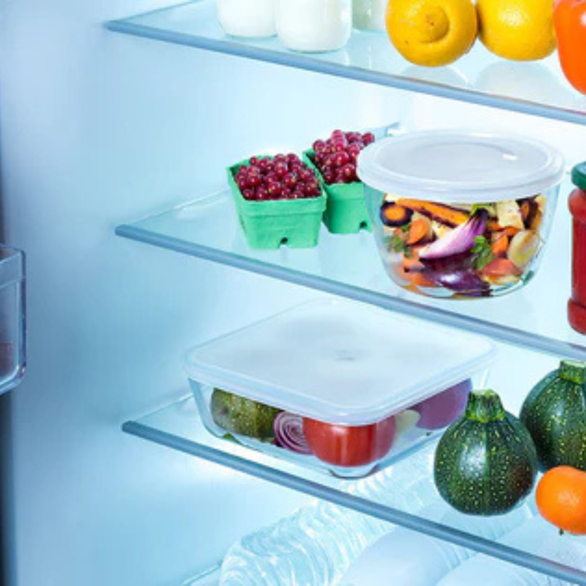 PYREX 243P000/7046 KAPAKLI DİKDÖRTGEN SAKLAMA KABI 2,6L