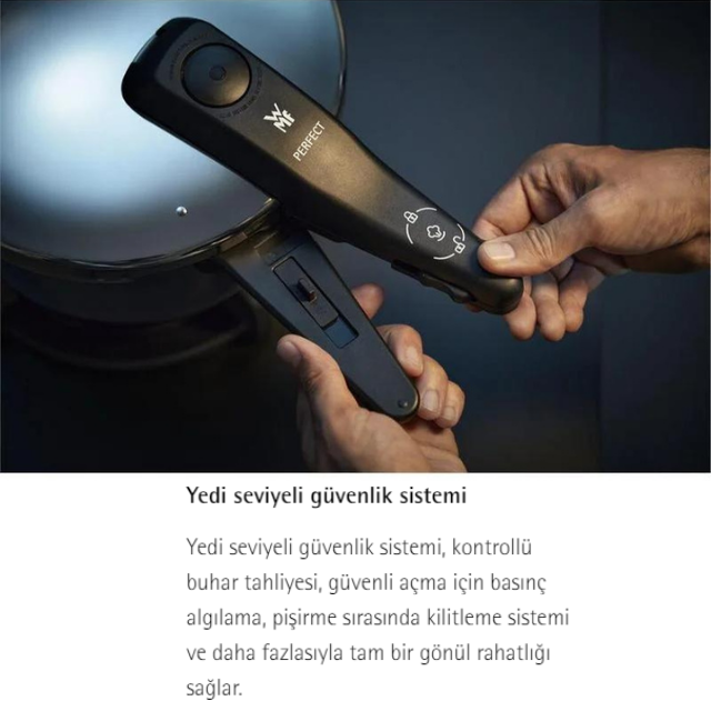 WMF 1512000283 Perfect 4,5 LT Düdüklü Tencere