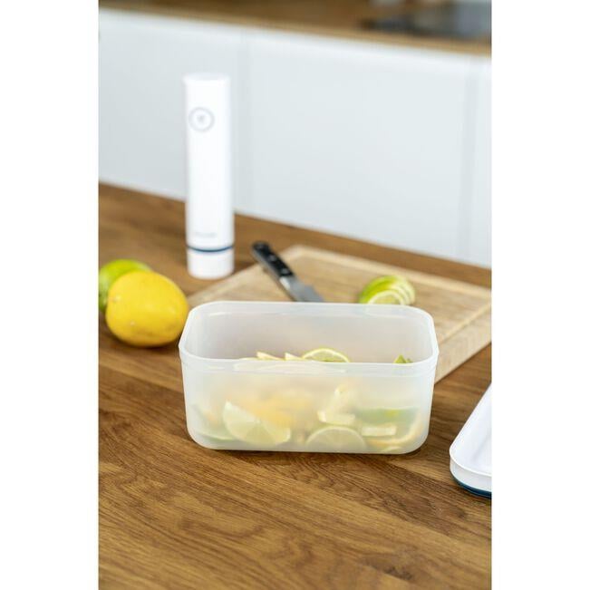 Zwilling 1025986 Vakumlu Saklama Kabı Seti 3 Parça Plastik Akdeniz Mavisi