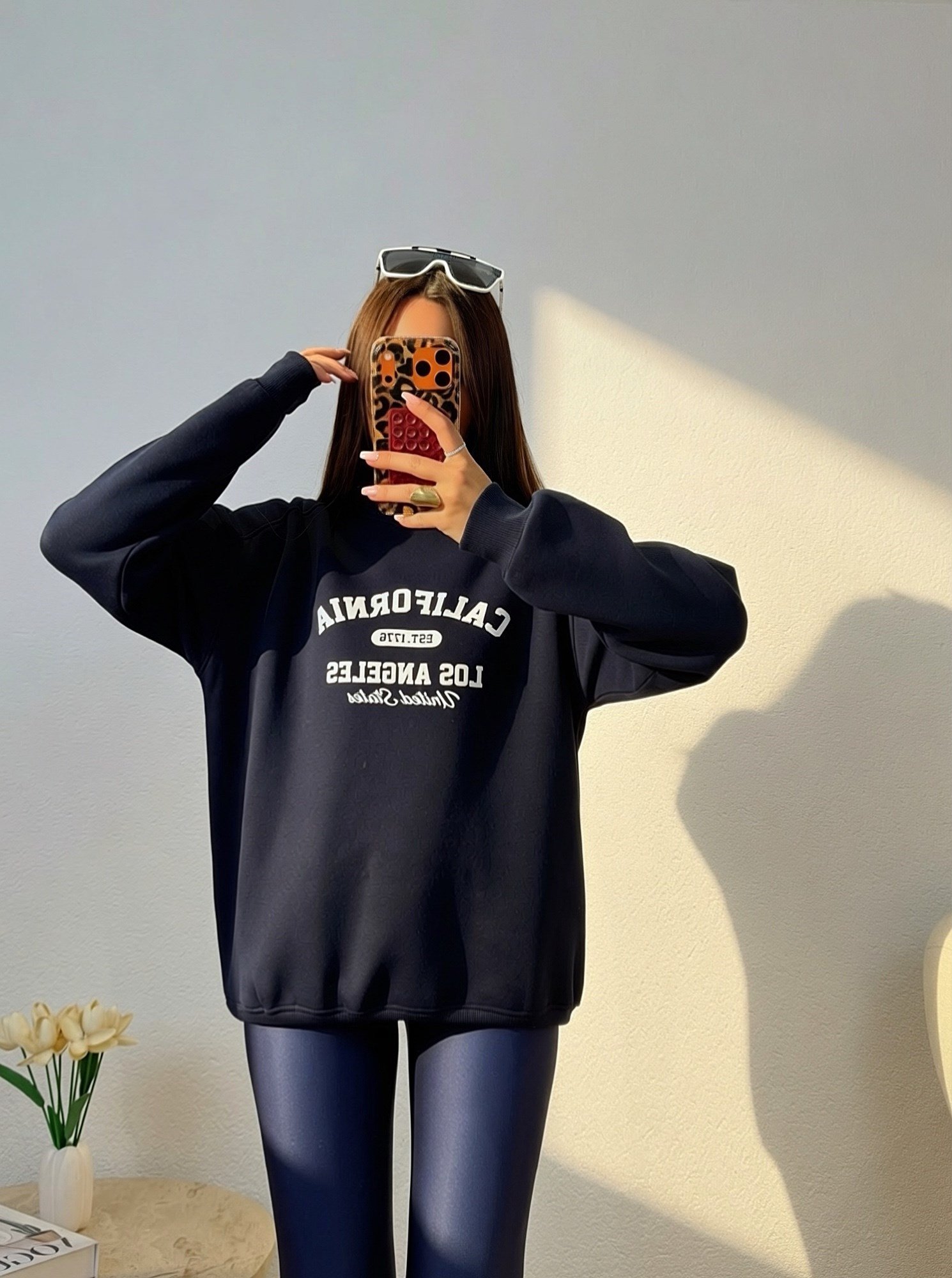 California Şardonlu Laci Sweatshirt