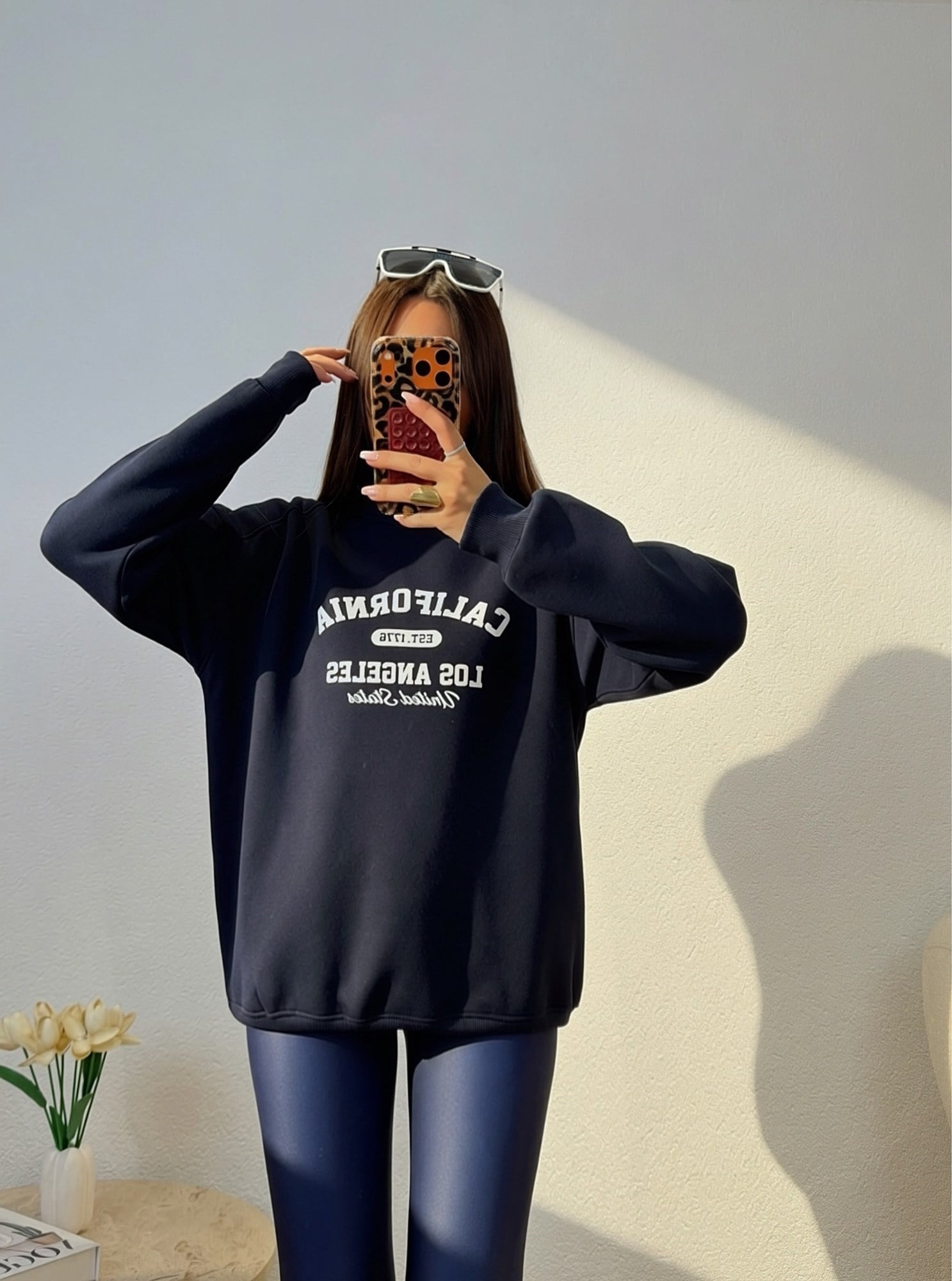 California Şardonlu Laci Sweatshirt