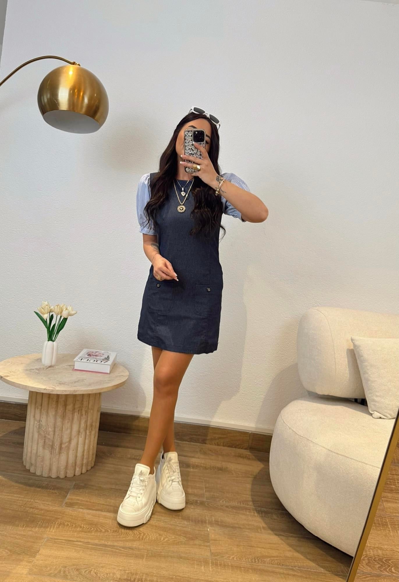 Cepli Mini Jean Elbise