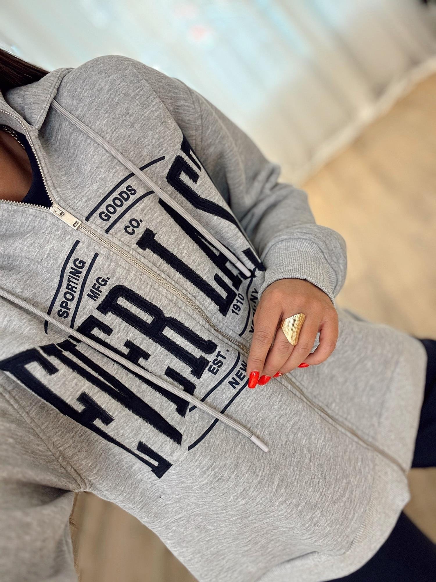 Everlast Baskı Sweatshirt