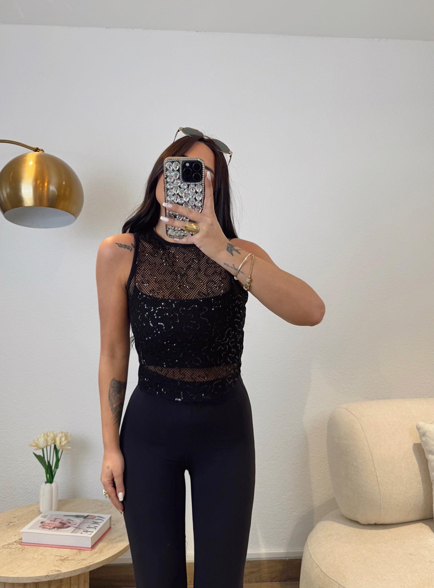 File Kolsuz Siyah Crop