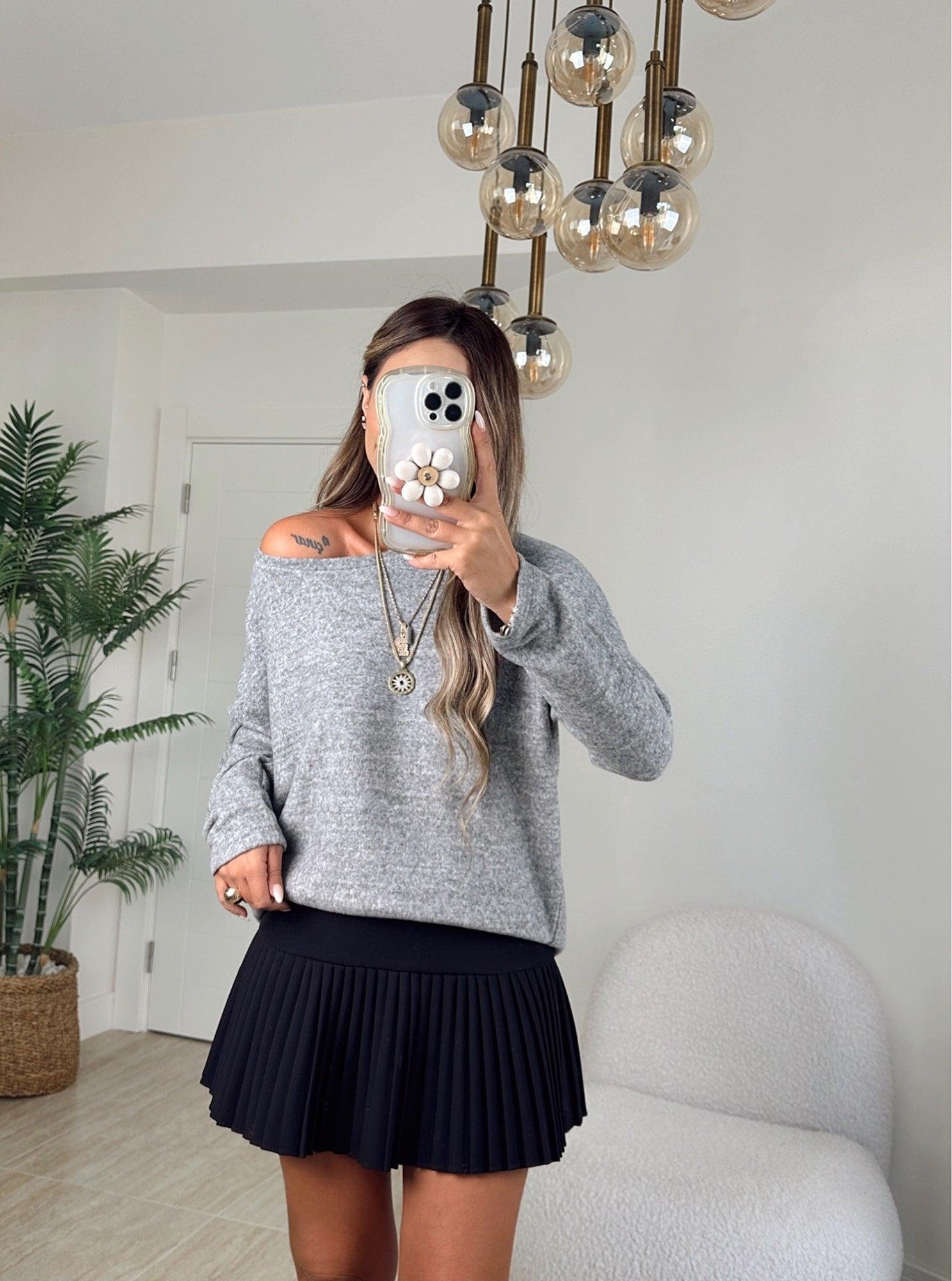 Gri Yumoş Triko