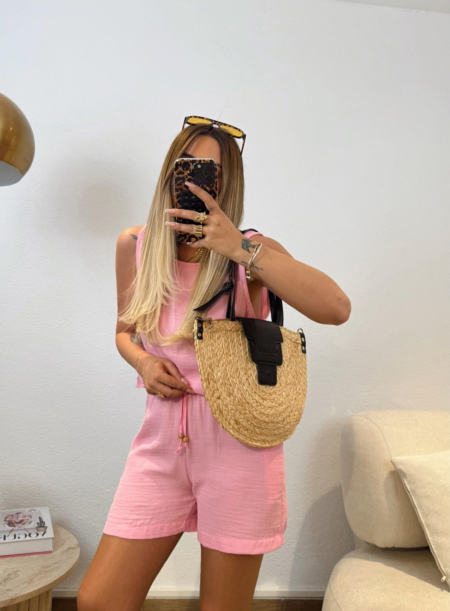 Ham Keten Pembe Takım