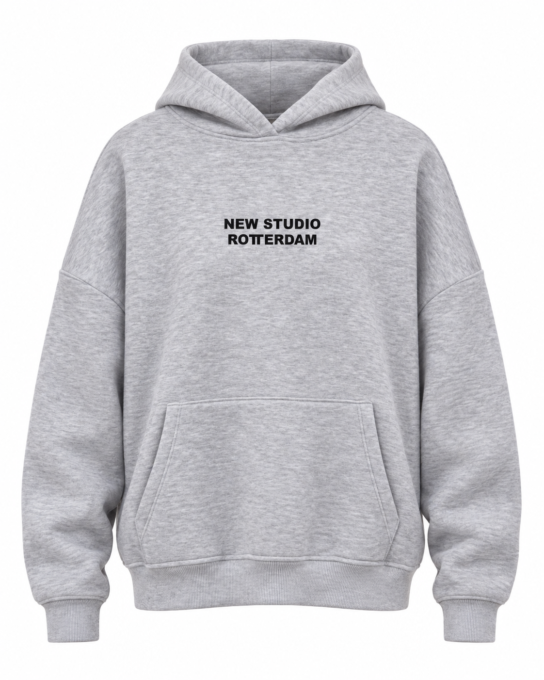 Kapişonlu Şardonlu New Studio Gri Sweatshirt
