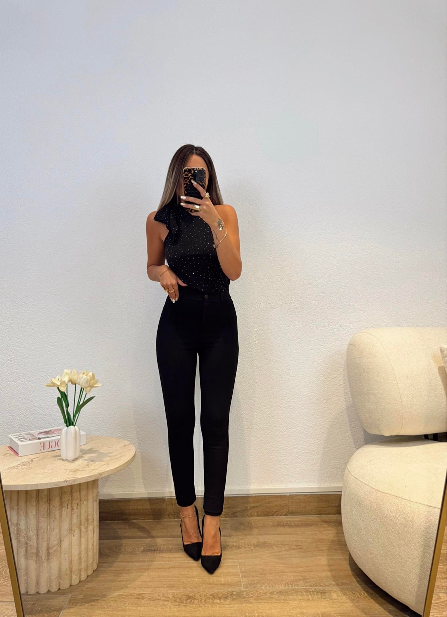 Kolsuz Gümüş taşlı Sandy Bluz