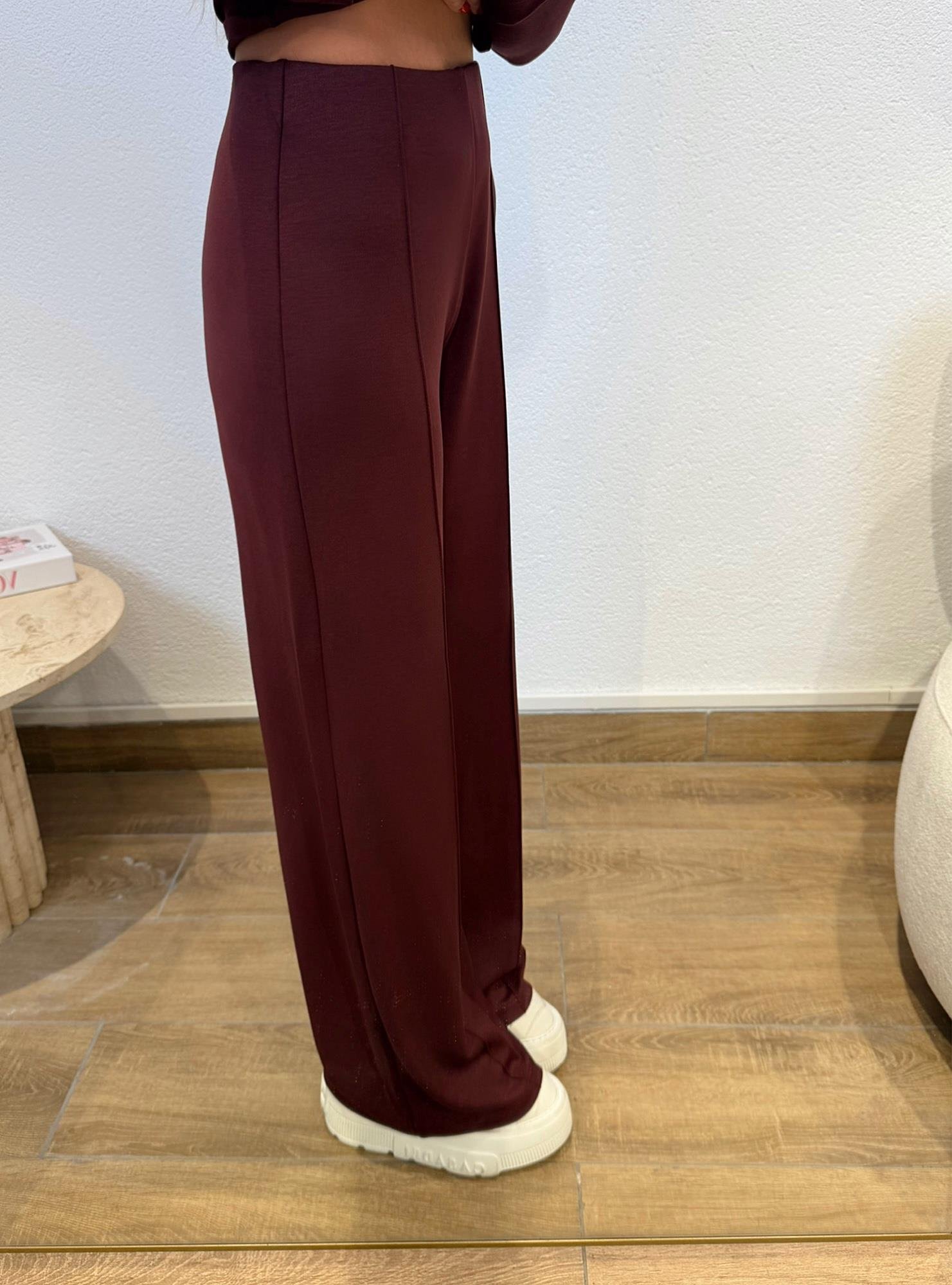 Kruvaze Model Bordo Takım