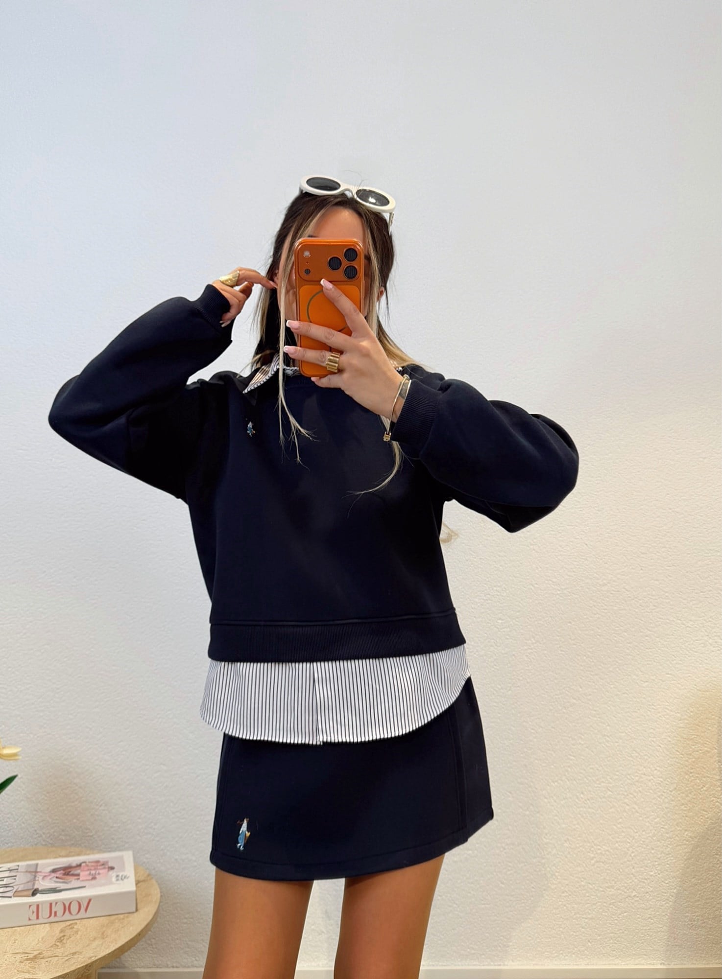 Laci Gömlek Detay Sweatshirt