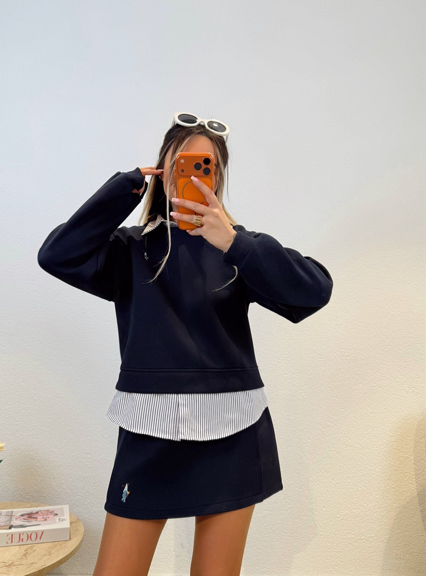 Laci Gömlek Detay Sweatshirt