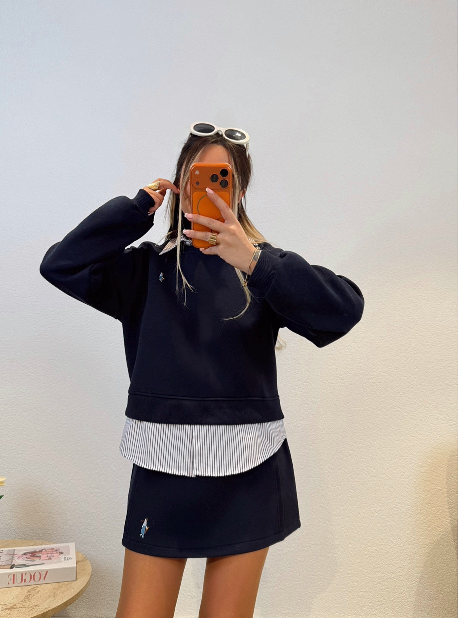 Laci Gömlek Detay Sweatshirt
