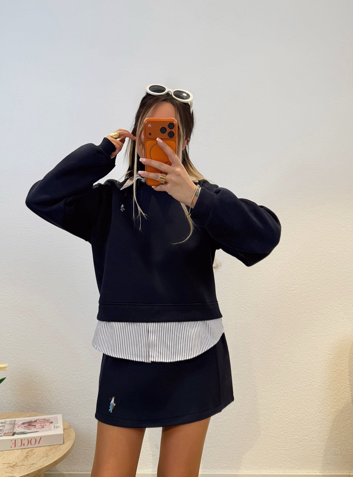 Laci Gömlek Detay Sweatshirt