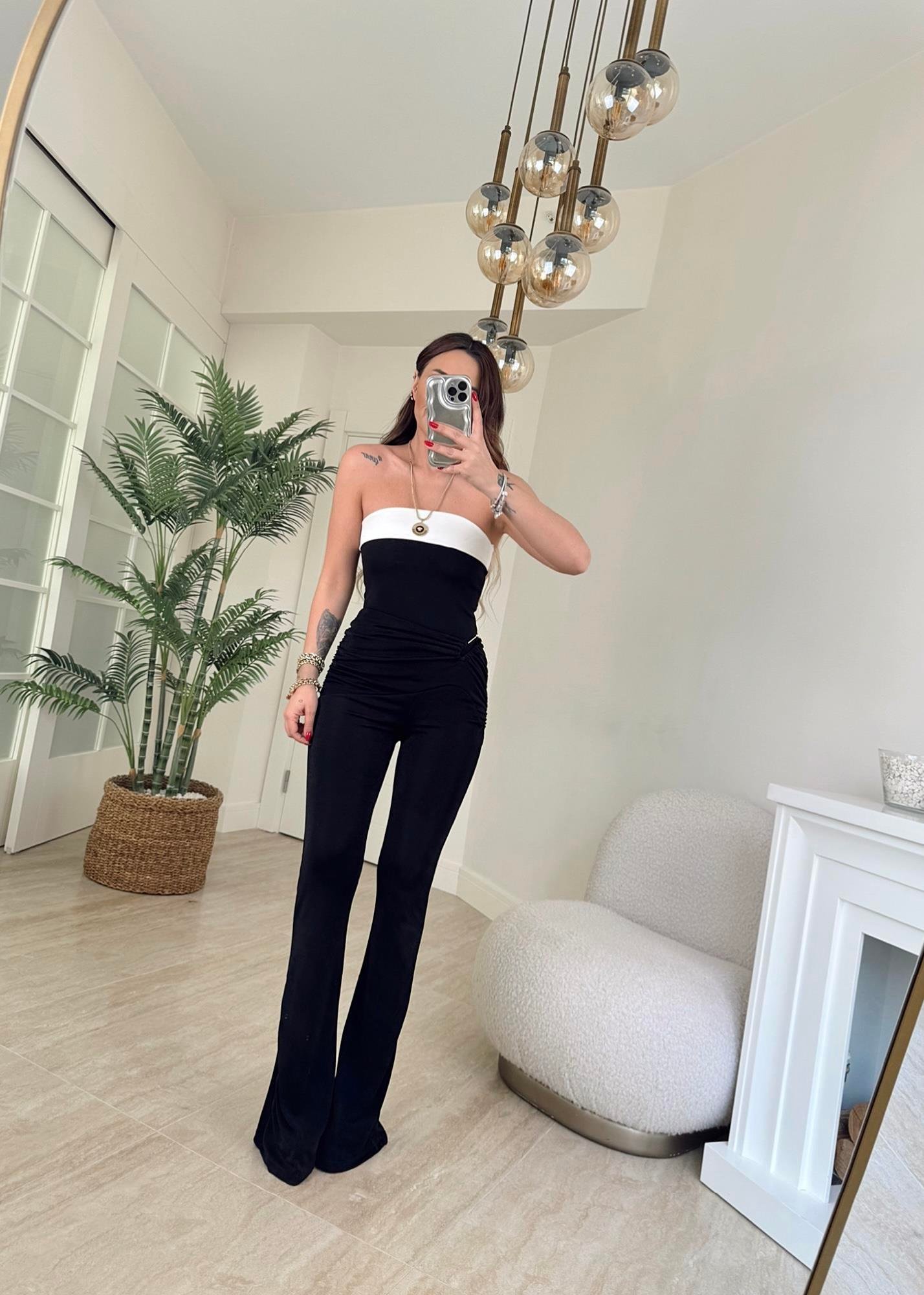 Marka Model Sandy Drapeli İspanyol Pantolon