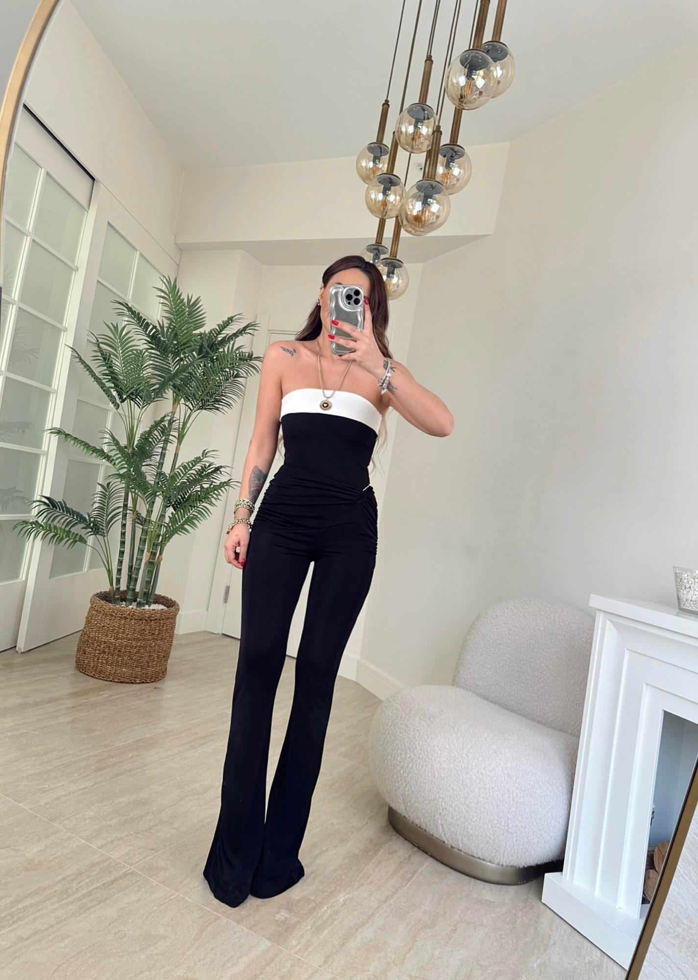 Marka Model Sandy Drapeli İspanyol Pantolon