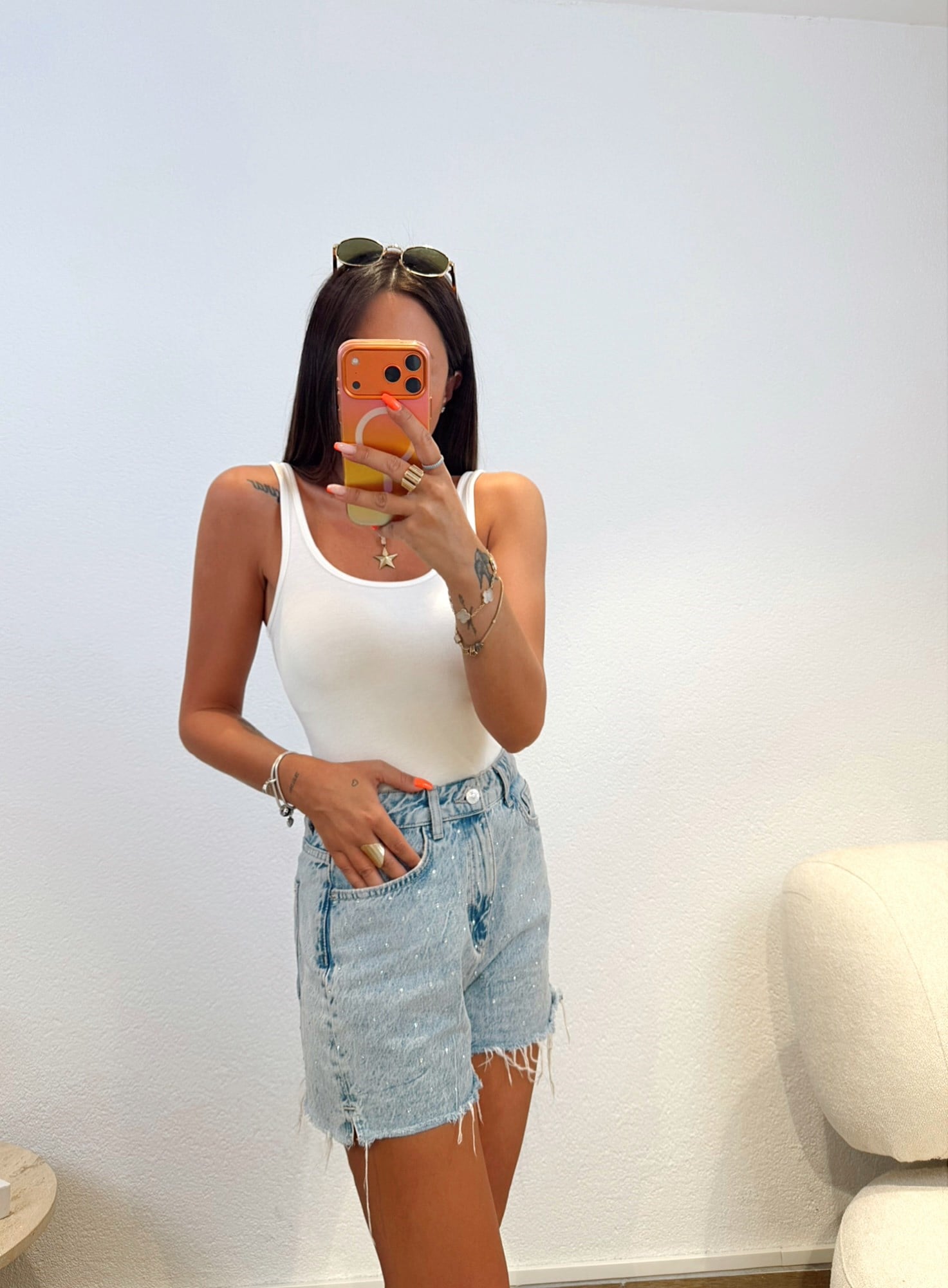 Modal Basic Beyaz Fit Atlet
