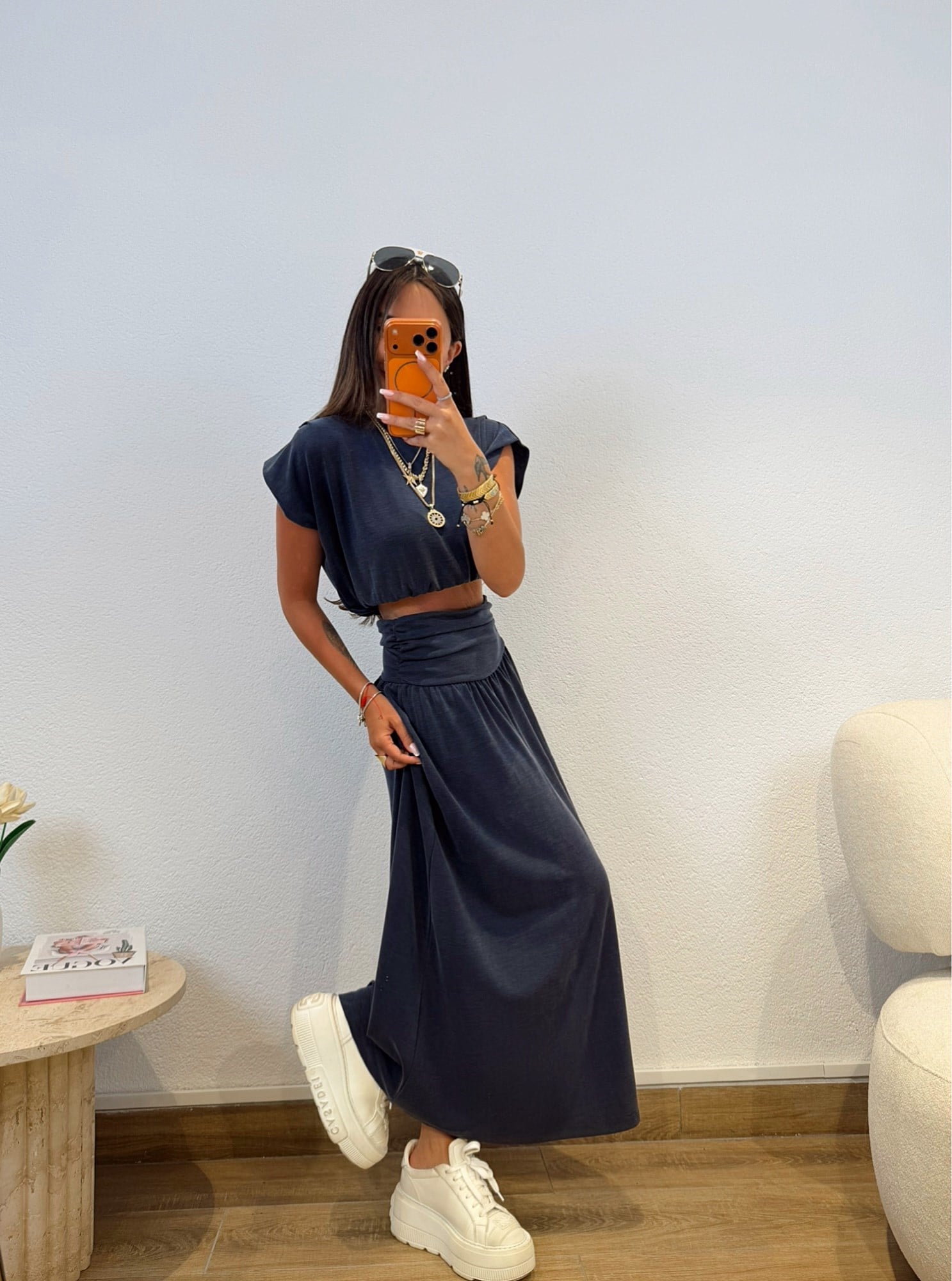 Modal Crop & Etek Laci Takım