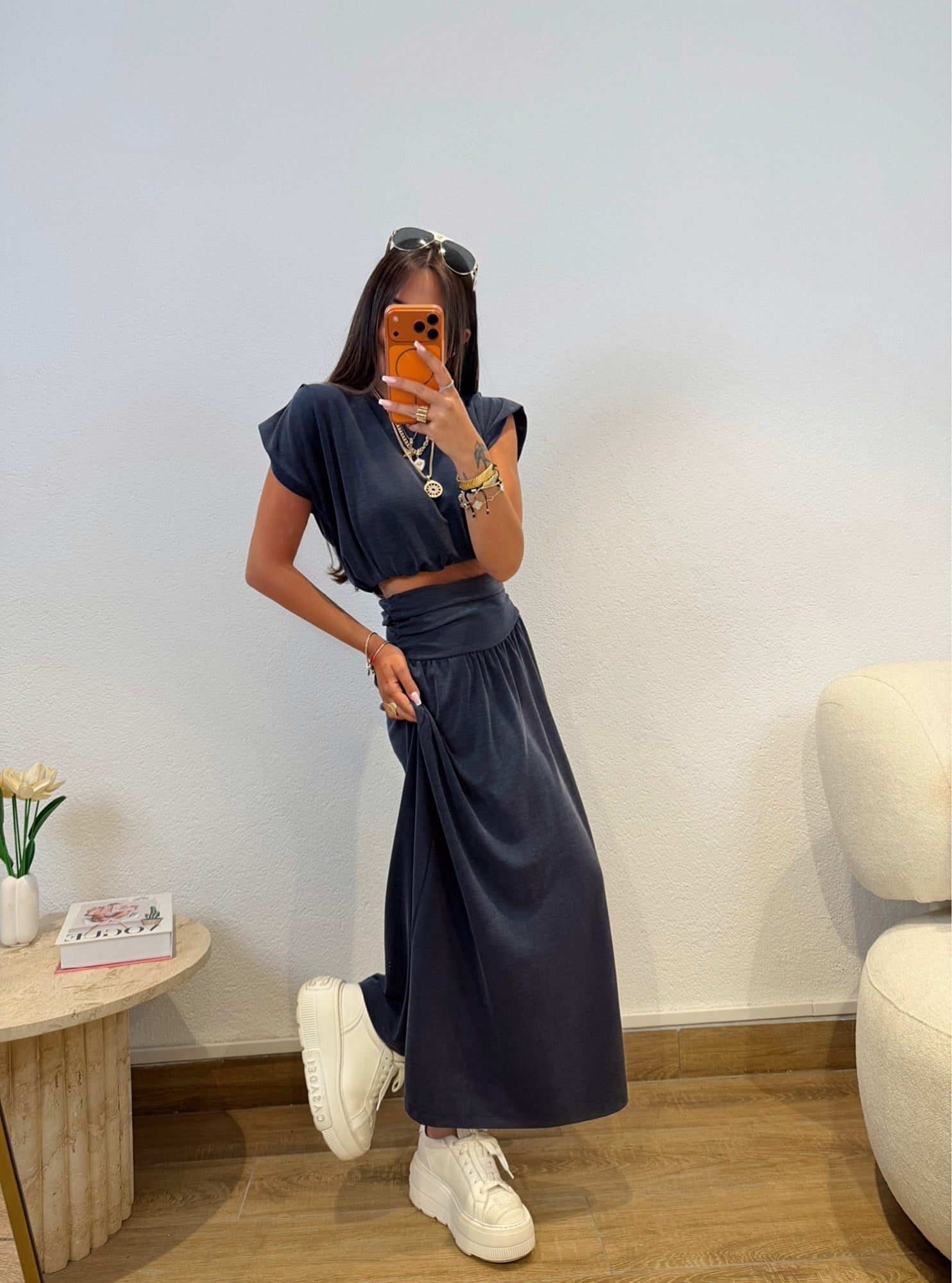 Modal Crop & Etek Laci Takım