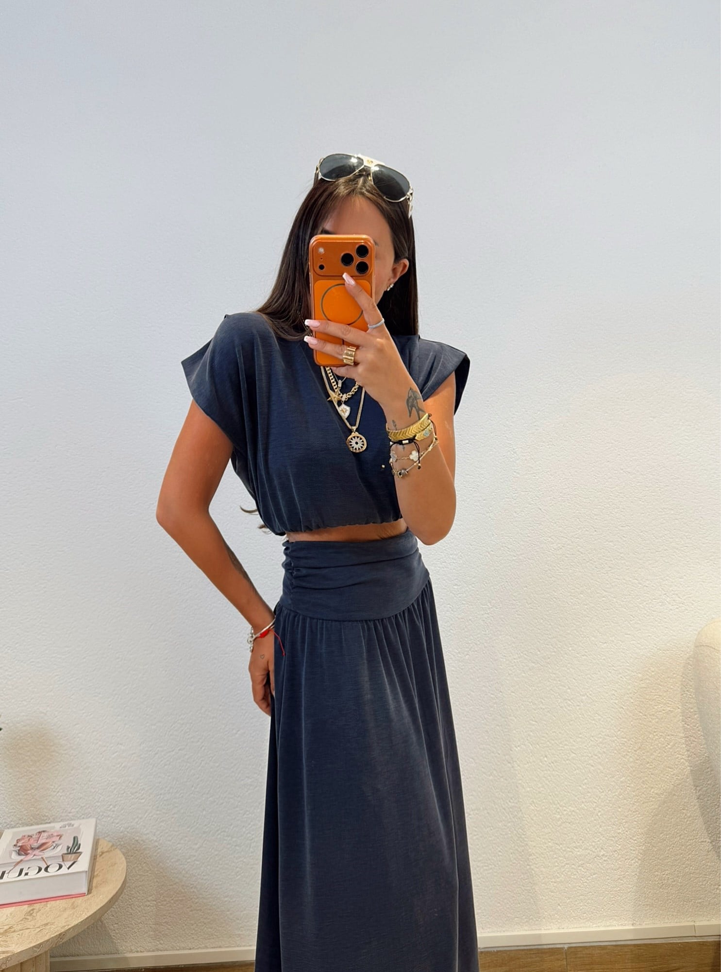 Modal Crop & Etek Laci Takım