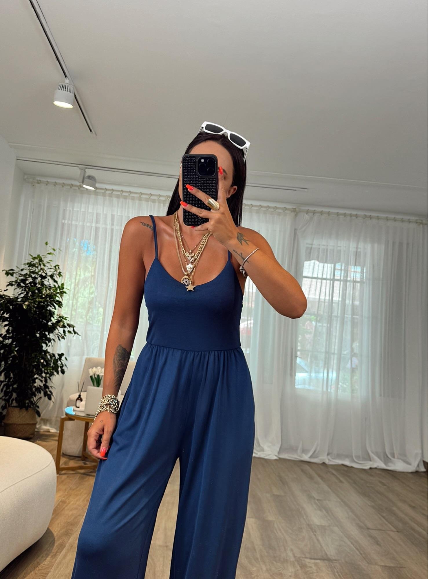 O.s.h İp Askılı Laci Tulum