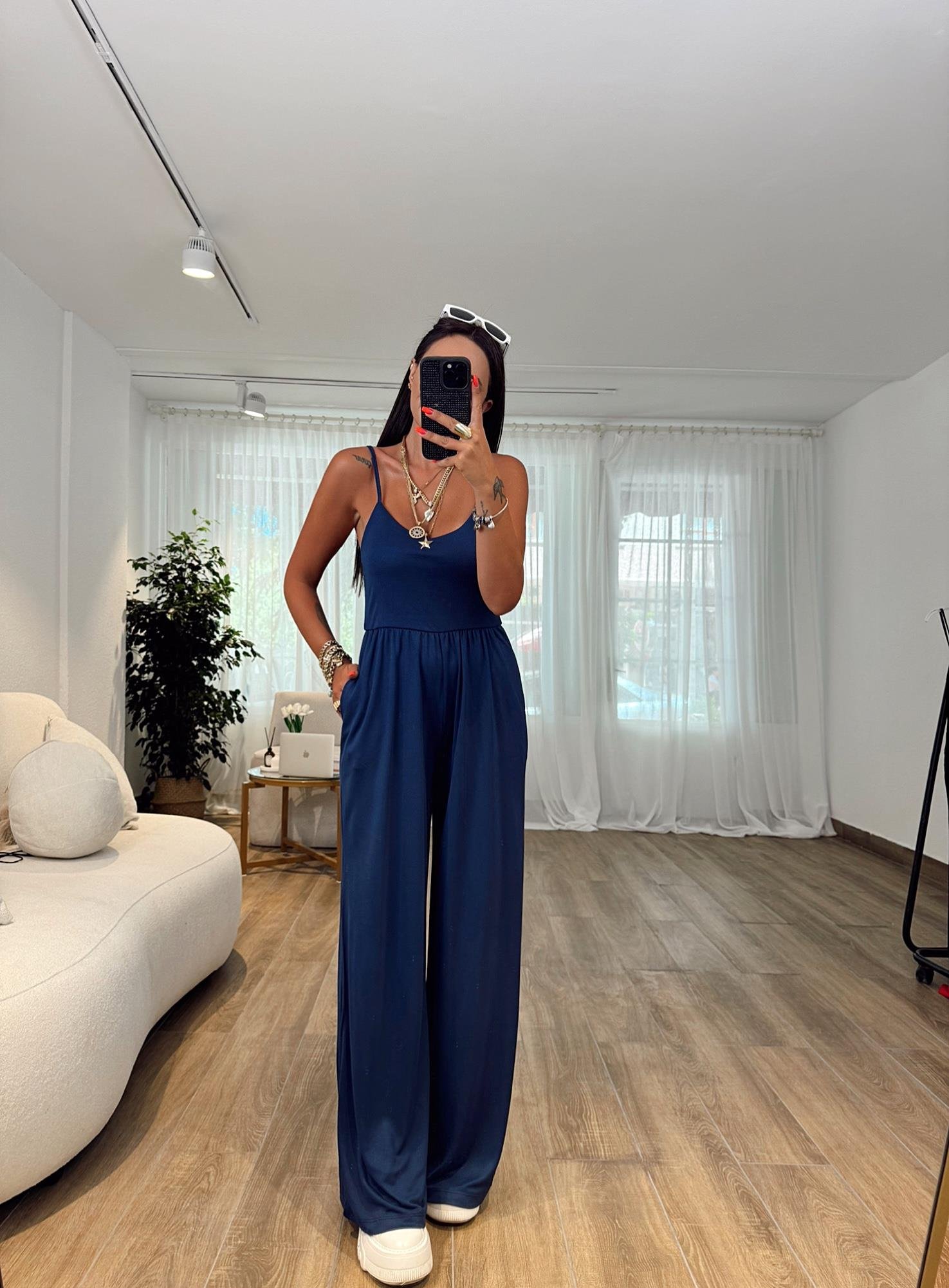 O.s.h İp Askılı Laci Tulum