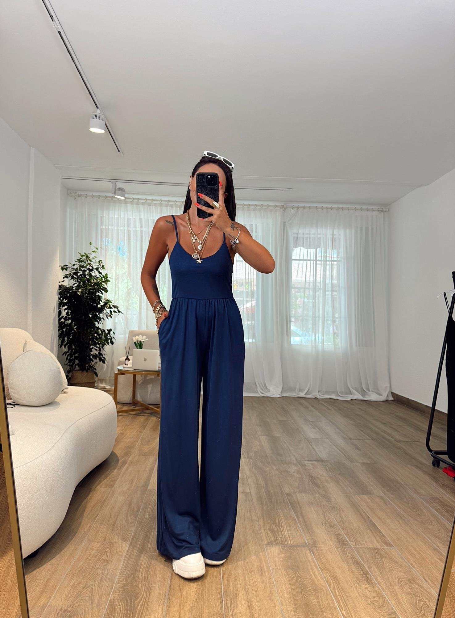 O.s.h İp Askılı Laci Tulum