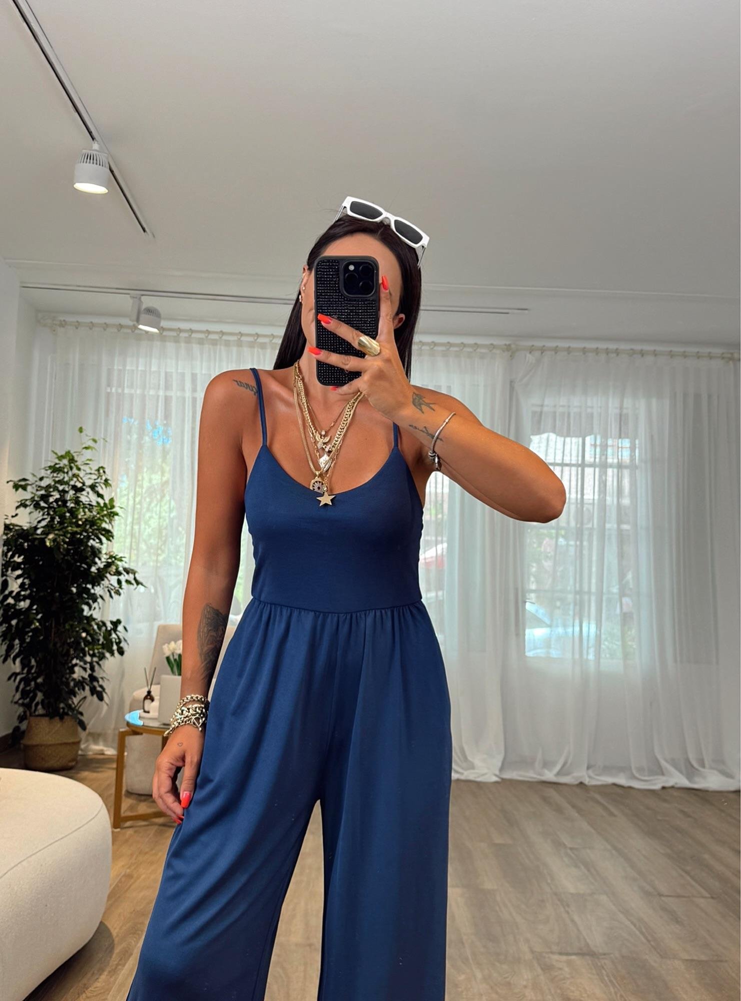 O.s.h İp Askılı Laci Tulum