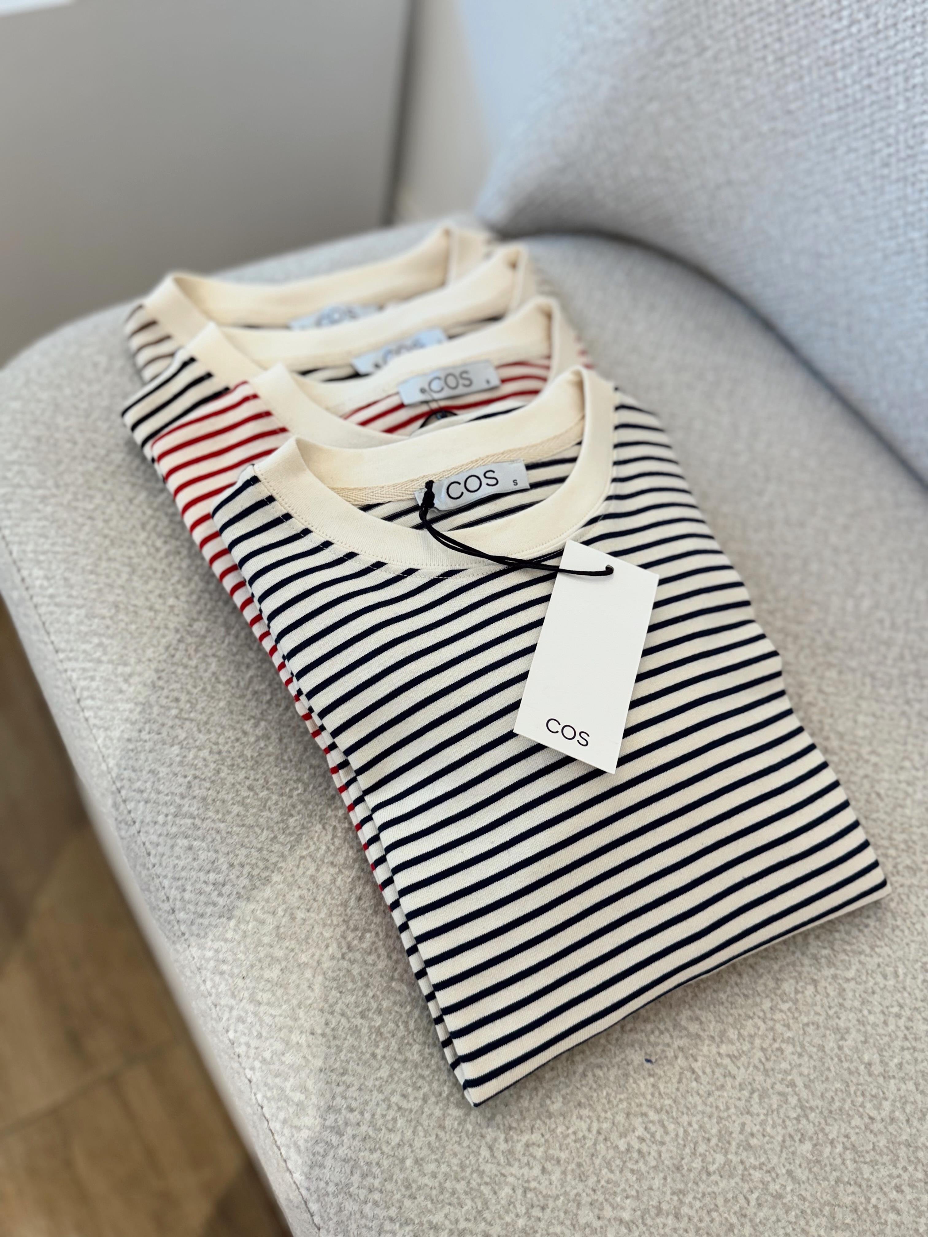 Orijinal Marka Kırmızı Çizgili Mevsimlik Sweatshirt