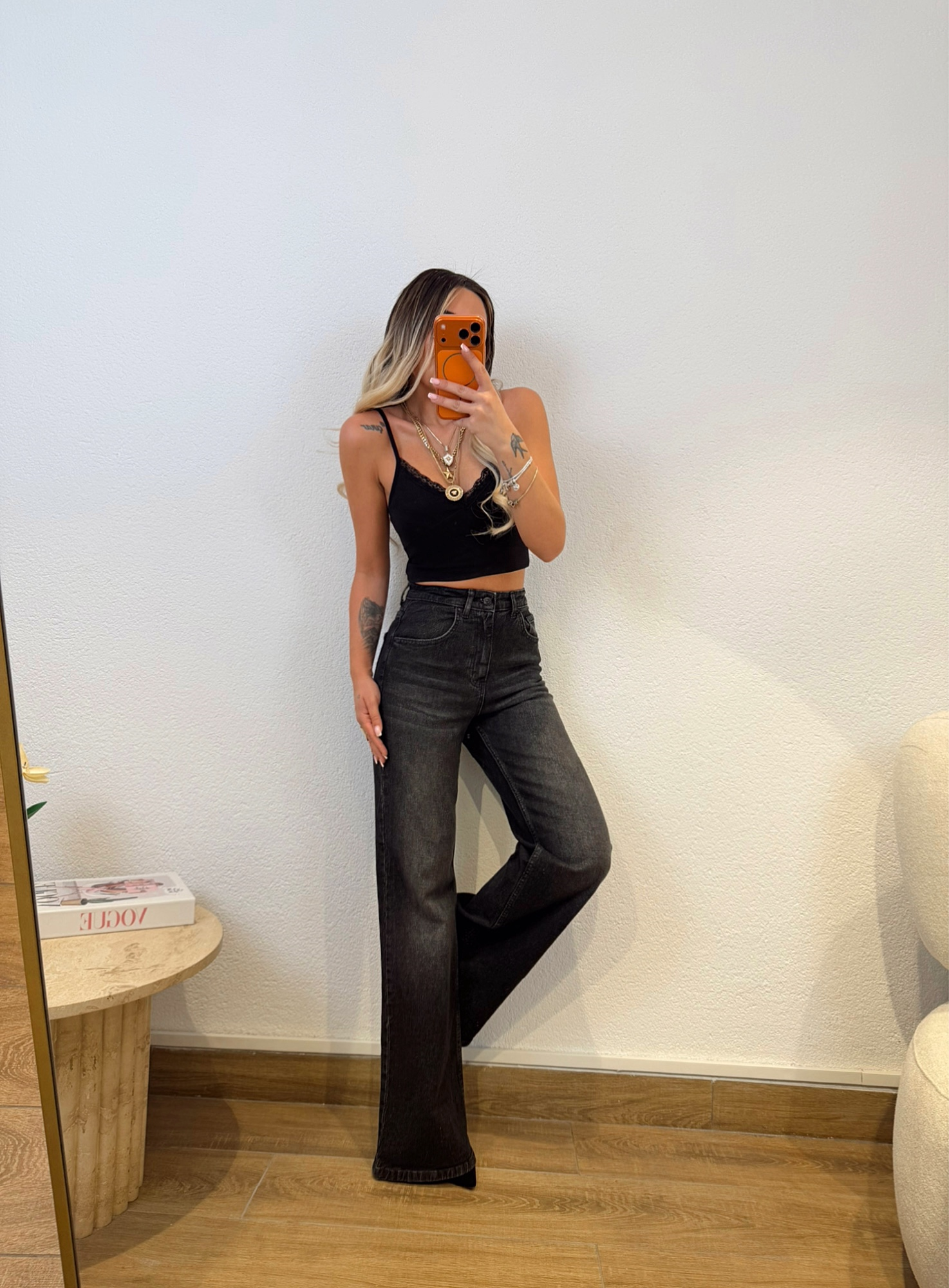 Orijinal Marka Siyah Jean