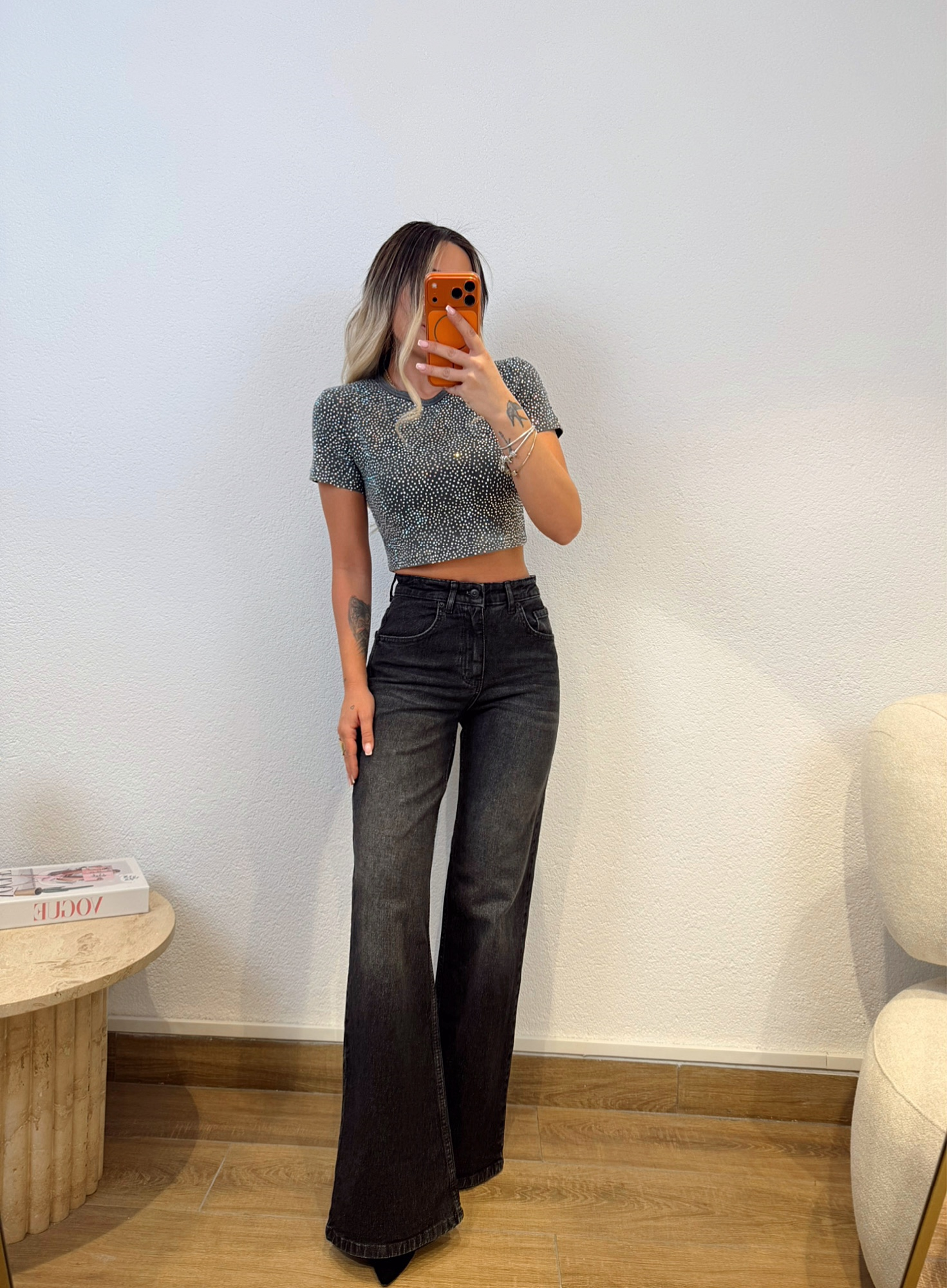 Orijinal Marka Siyah Jean