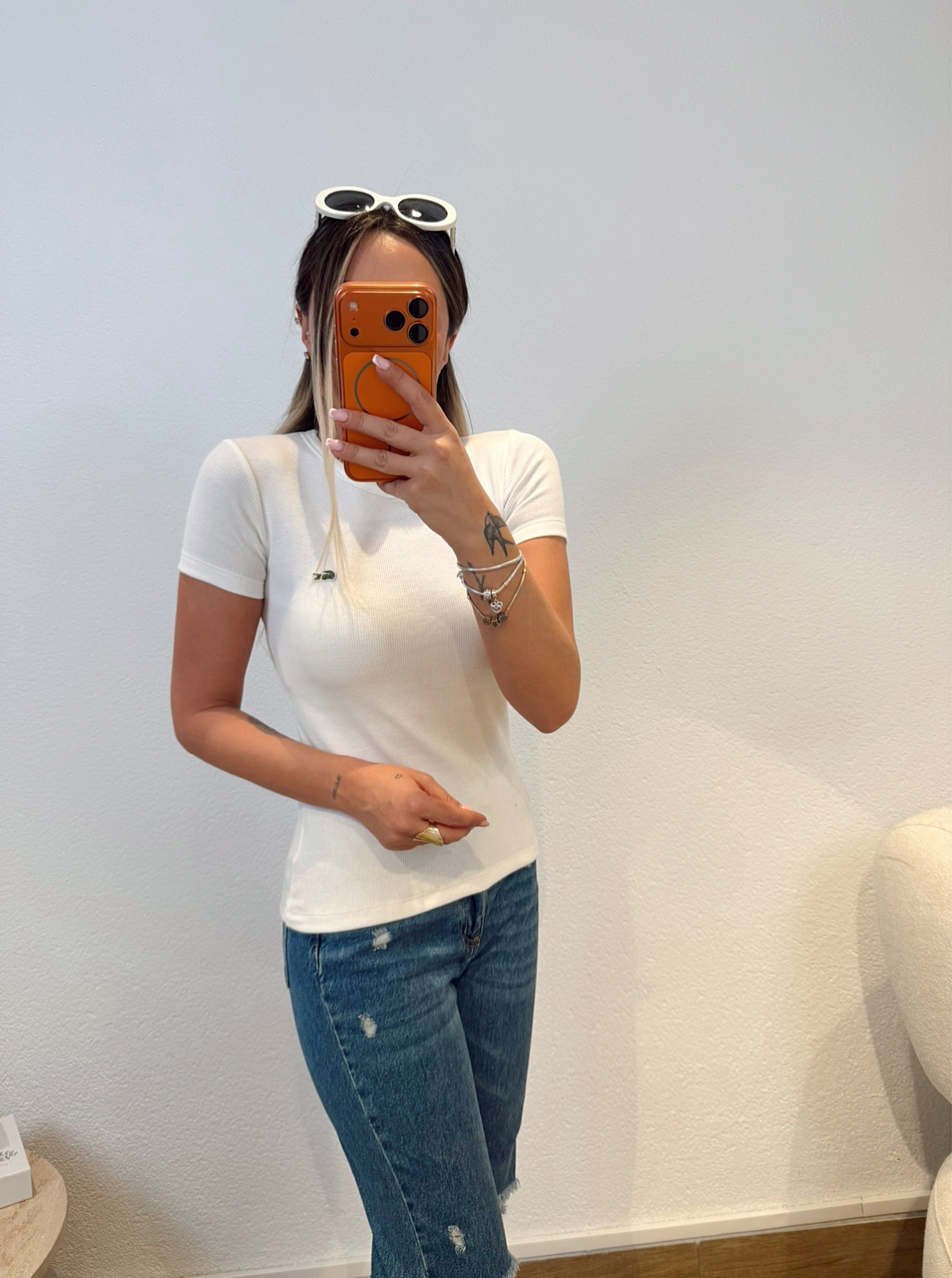 Orj Marka Beyaz Basic Badi