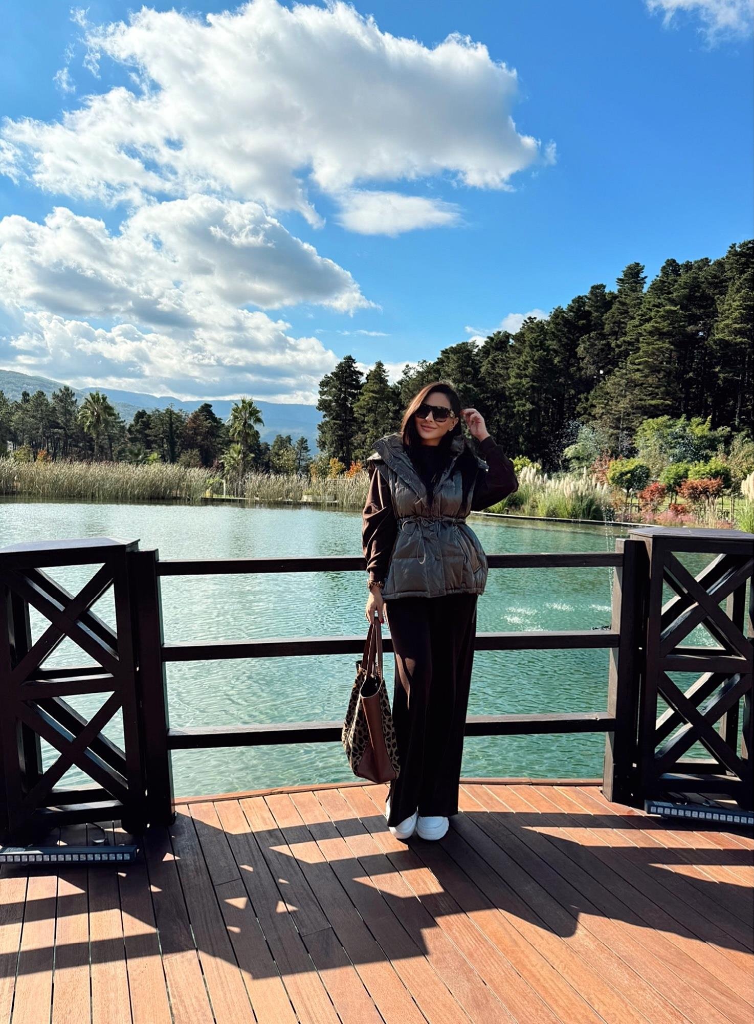 Orj Marka Kahve Eşofman Takımı