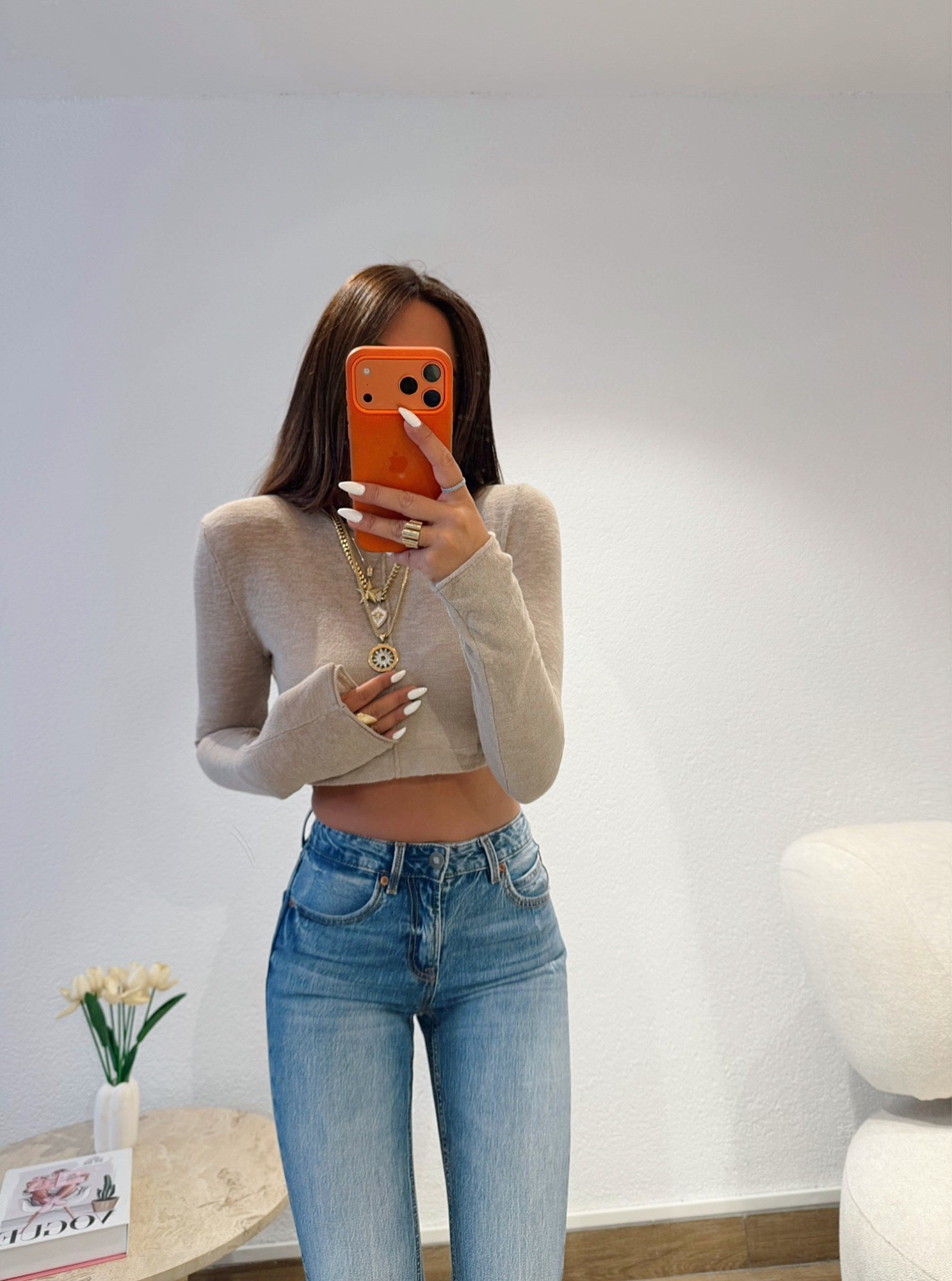 Orj Marka Vizon Crop Merserize 