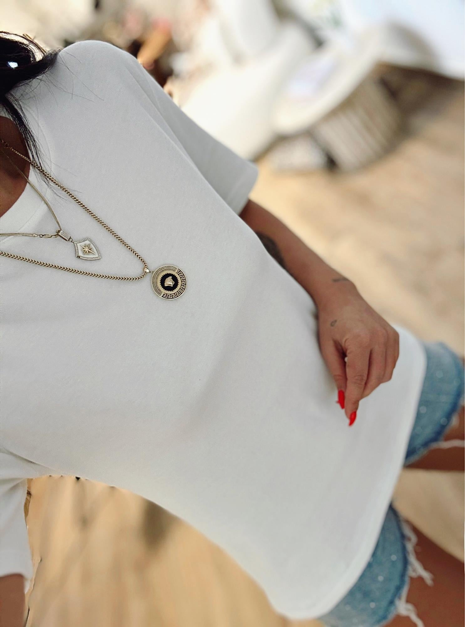 Premium Beyaz Basic Tshirt