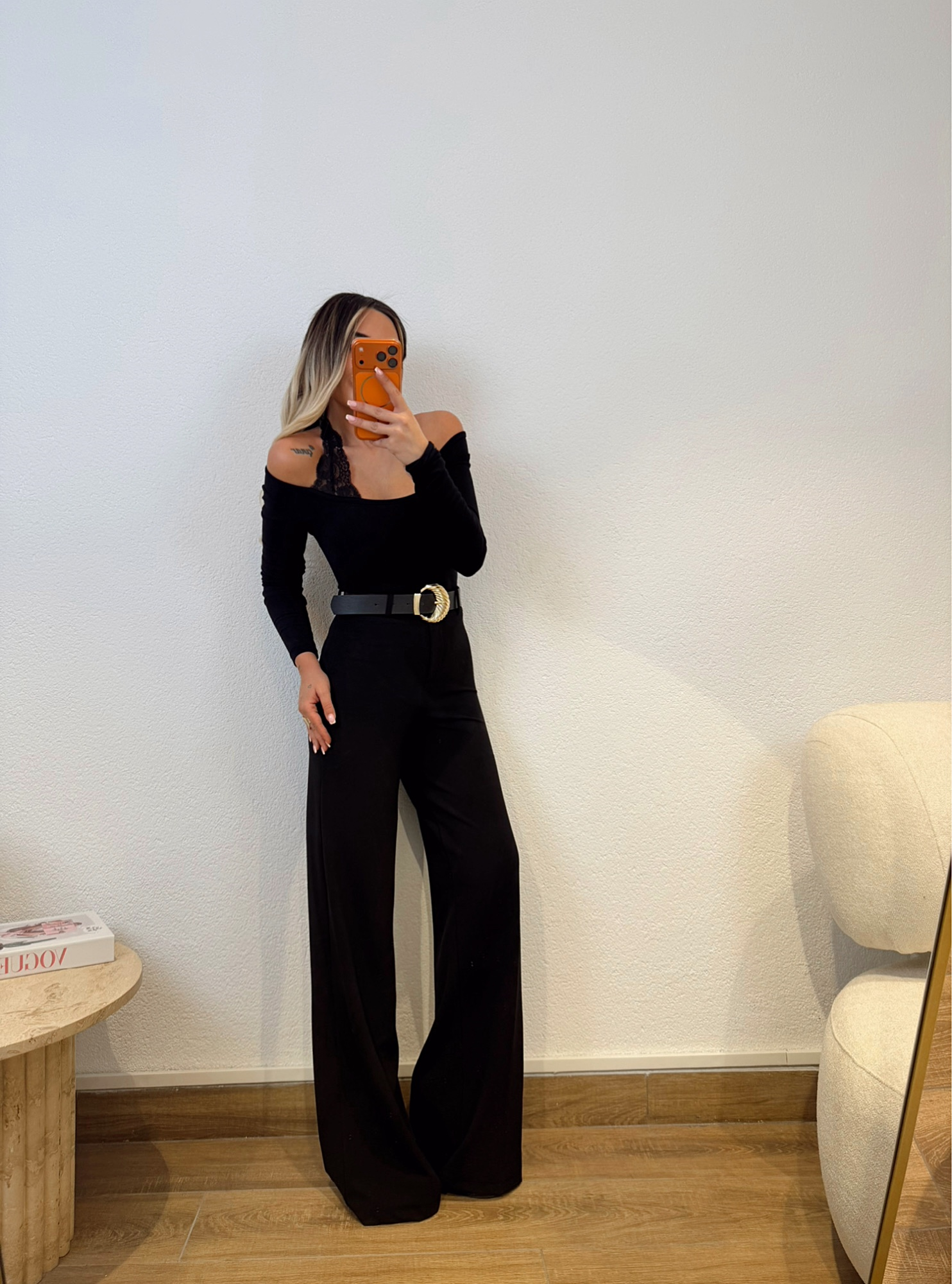 Premium Kemerli Kumaş Pantolon