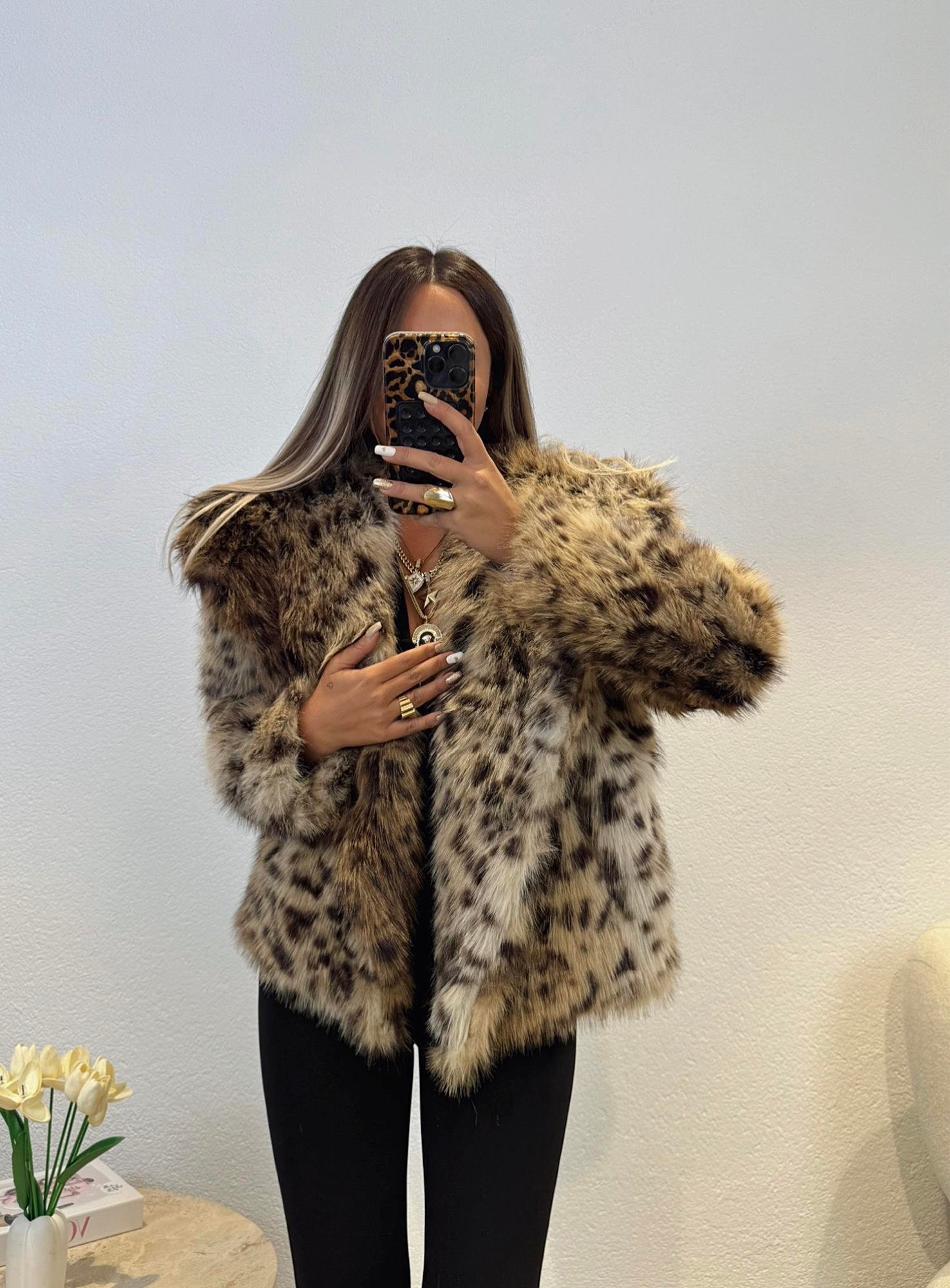 Premium Leopar Kürk