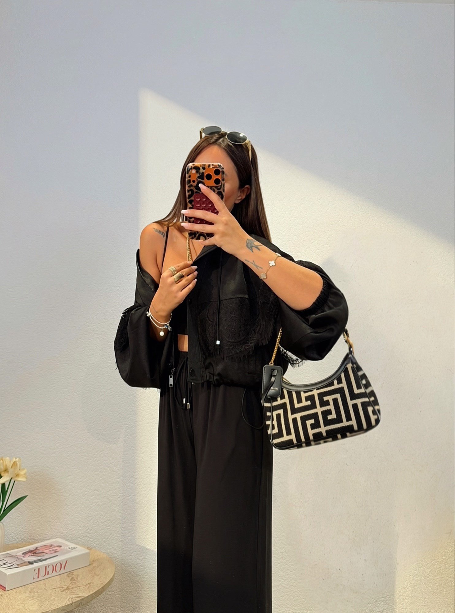Premium Seri Dantel Detay Bomber Ceket