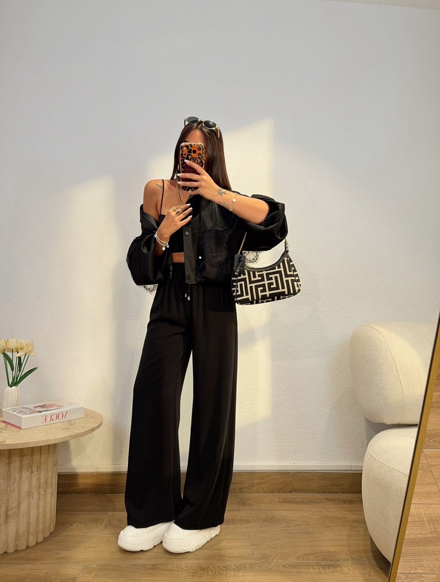 Premium Seri Dantel Detay Bomber Ceket
