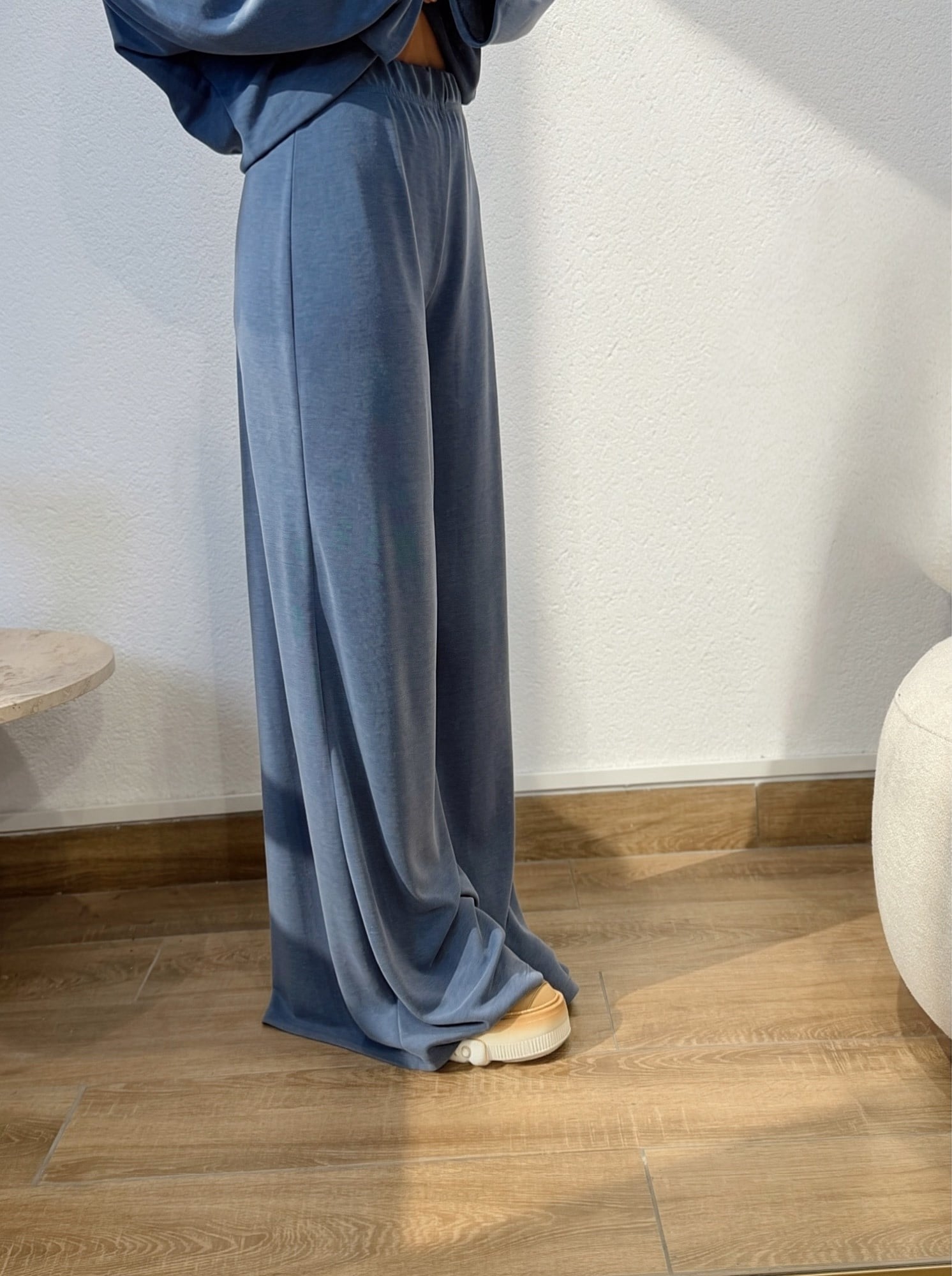 Premium Seri Üçlü İndigo Modal Takım