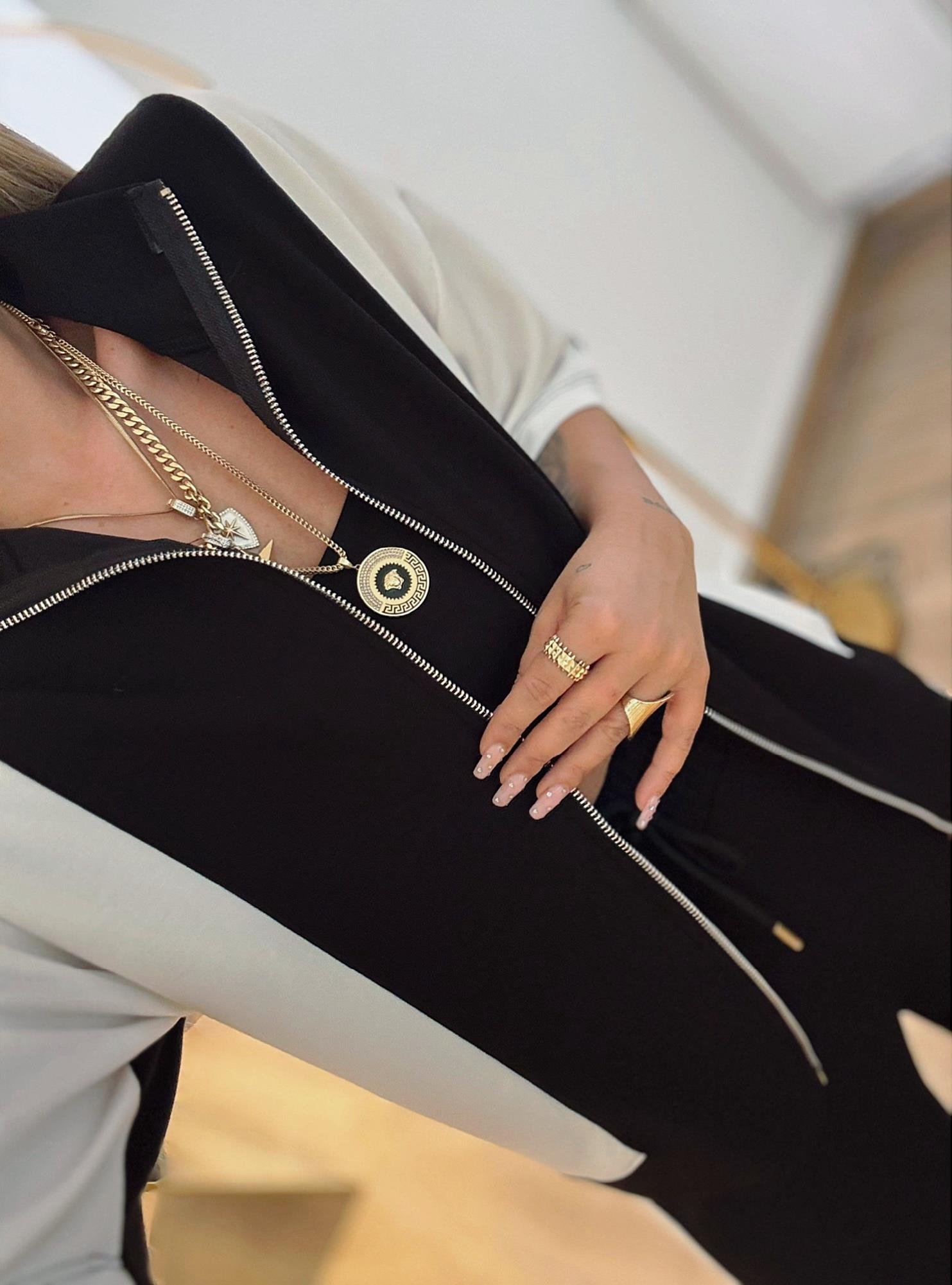 Premium Siyah Modal Eşofman Takımı