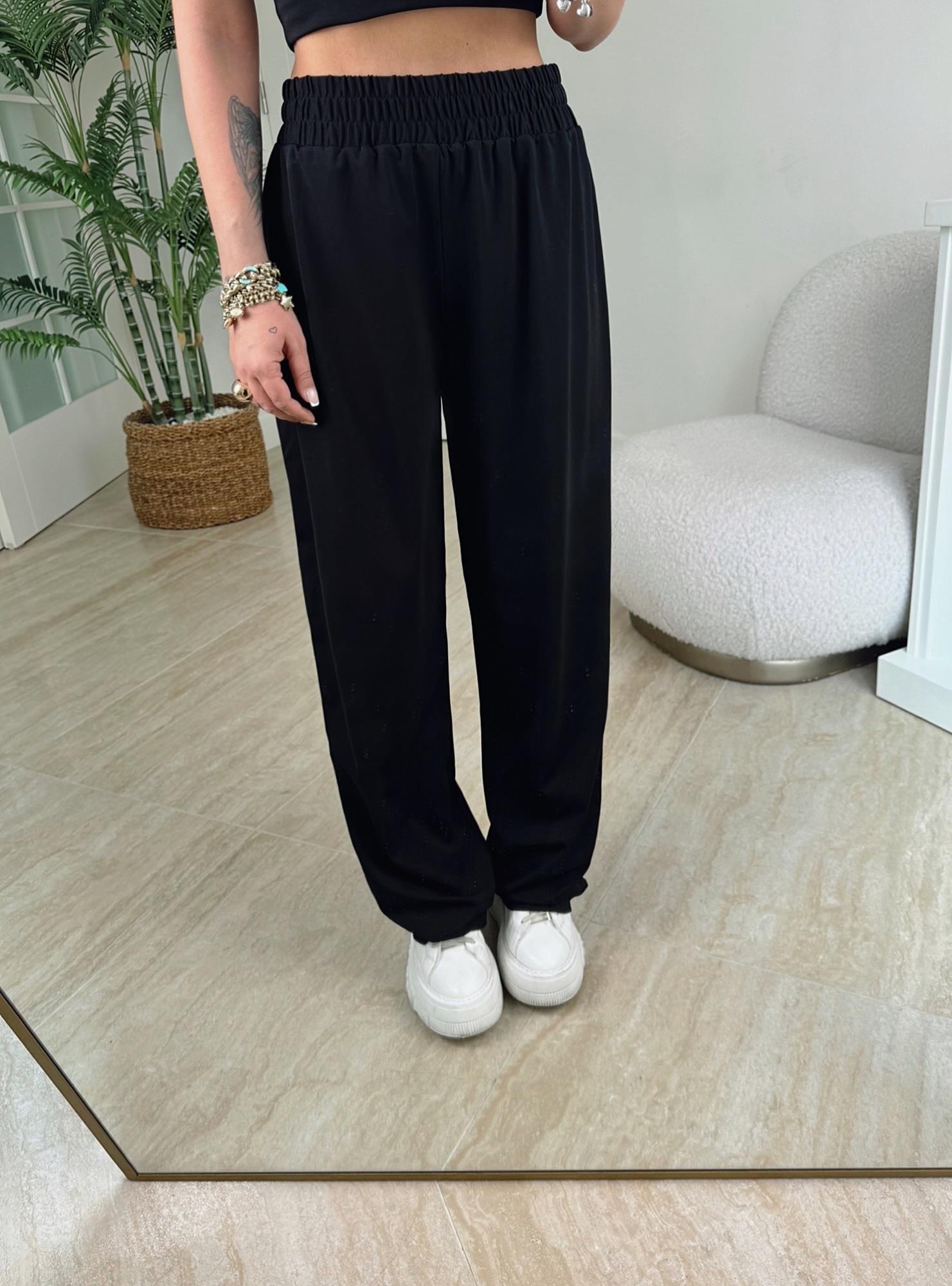 Sandy Crop & Pantolon Rahat Takım