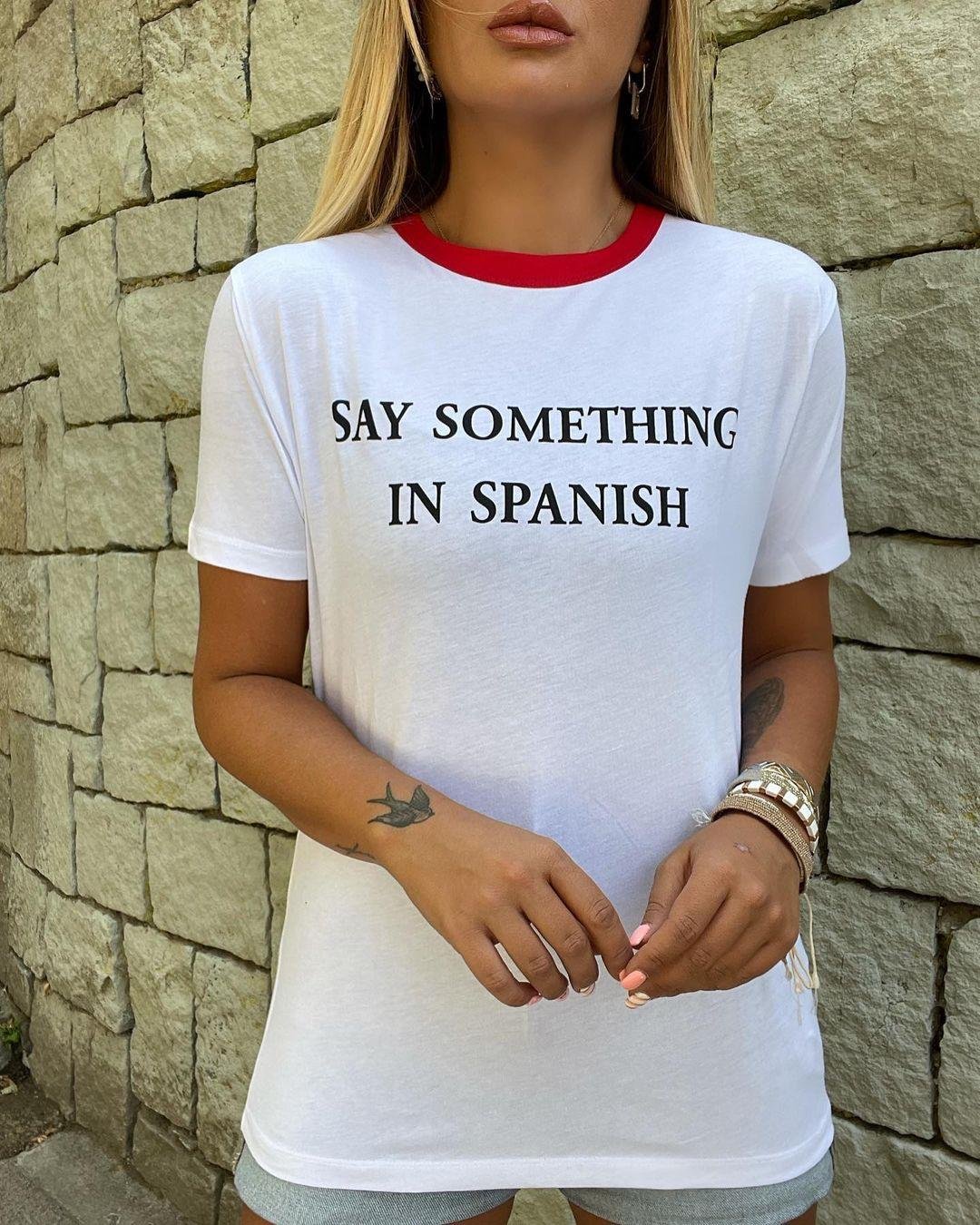 Say Somethıng In Spanısh Badi