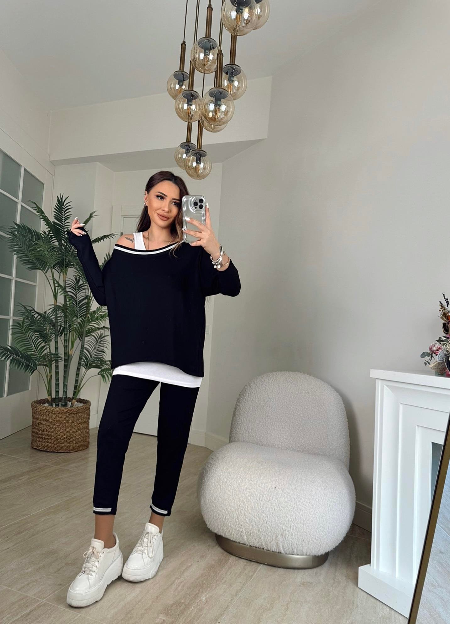 Şeritli 3'lü Rahat Takım