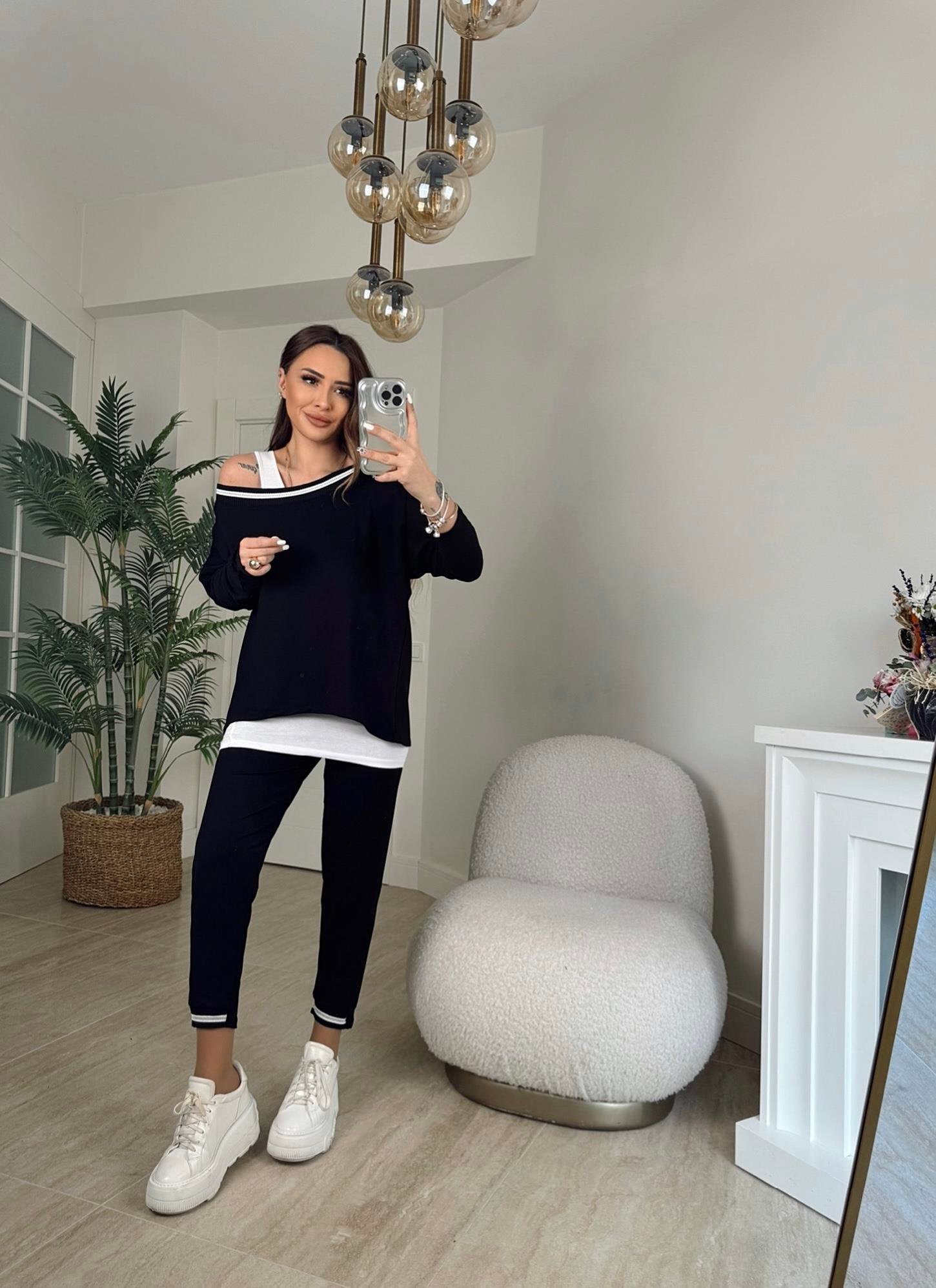 Şeritli 3'lü Rahat Takım