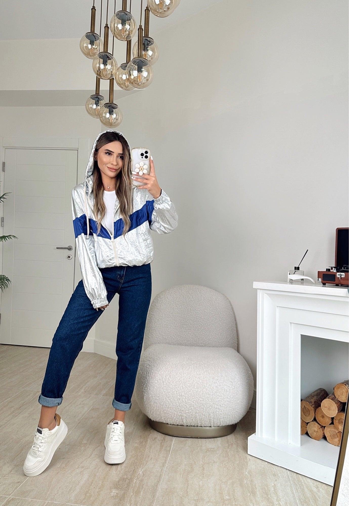 Silver Kapişonlu Yağmurluk