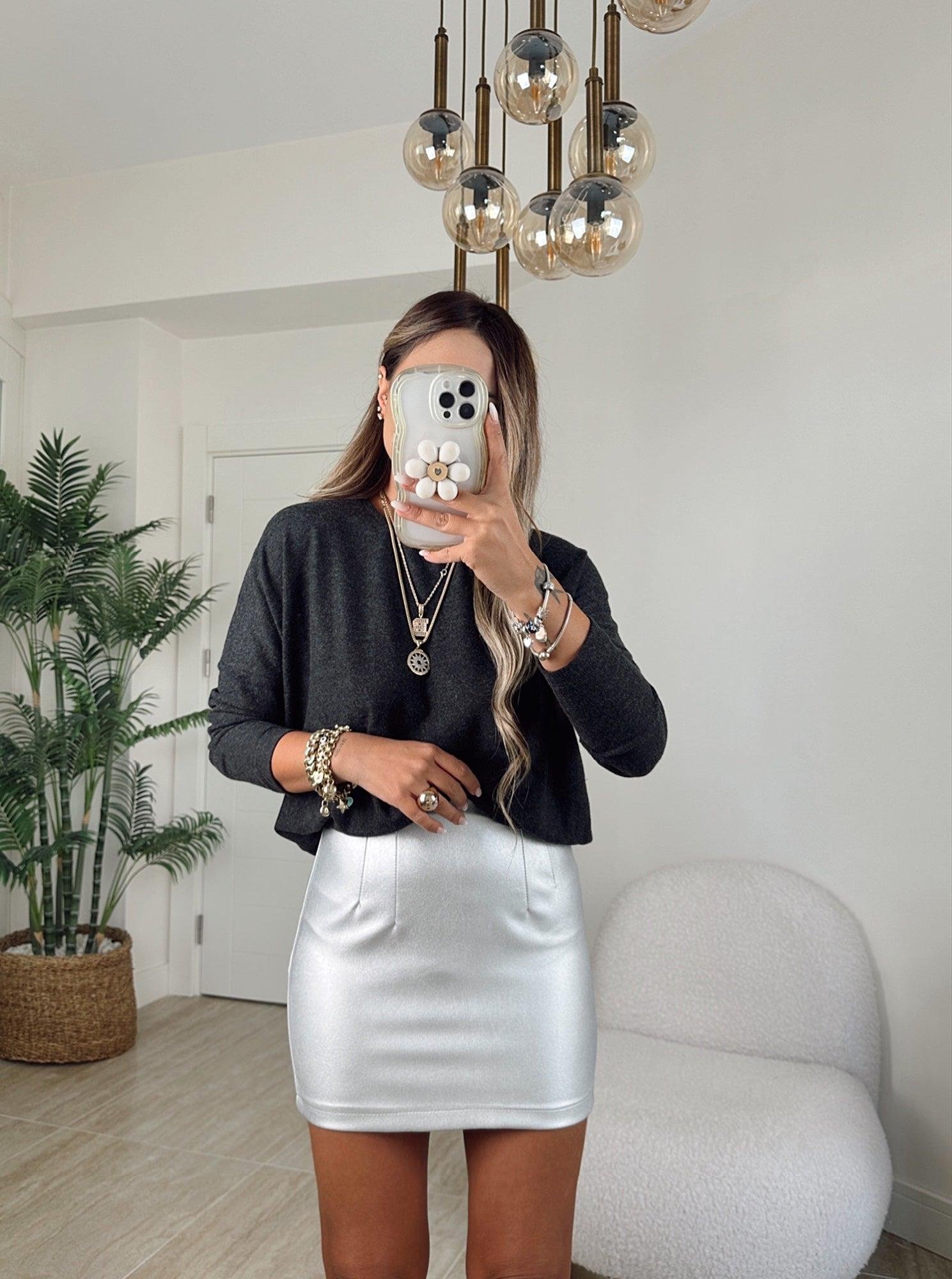 Silver Kaplama Mini Etek