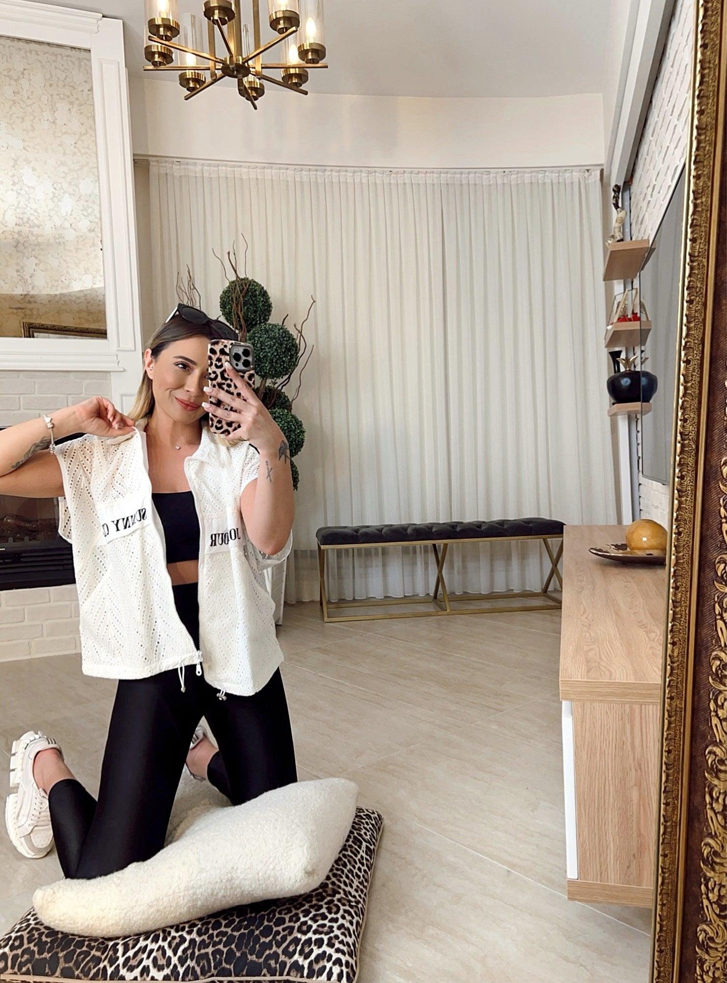 T.W.S.T Model Slogan Baskılı Yelek