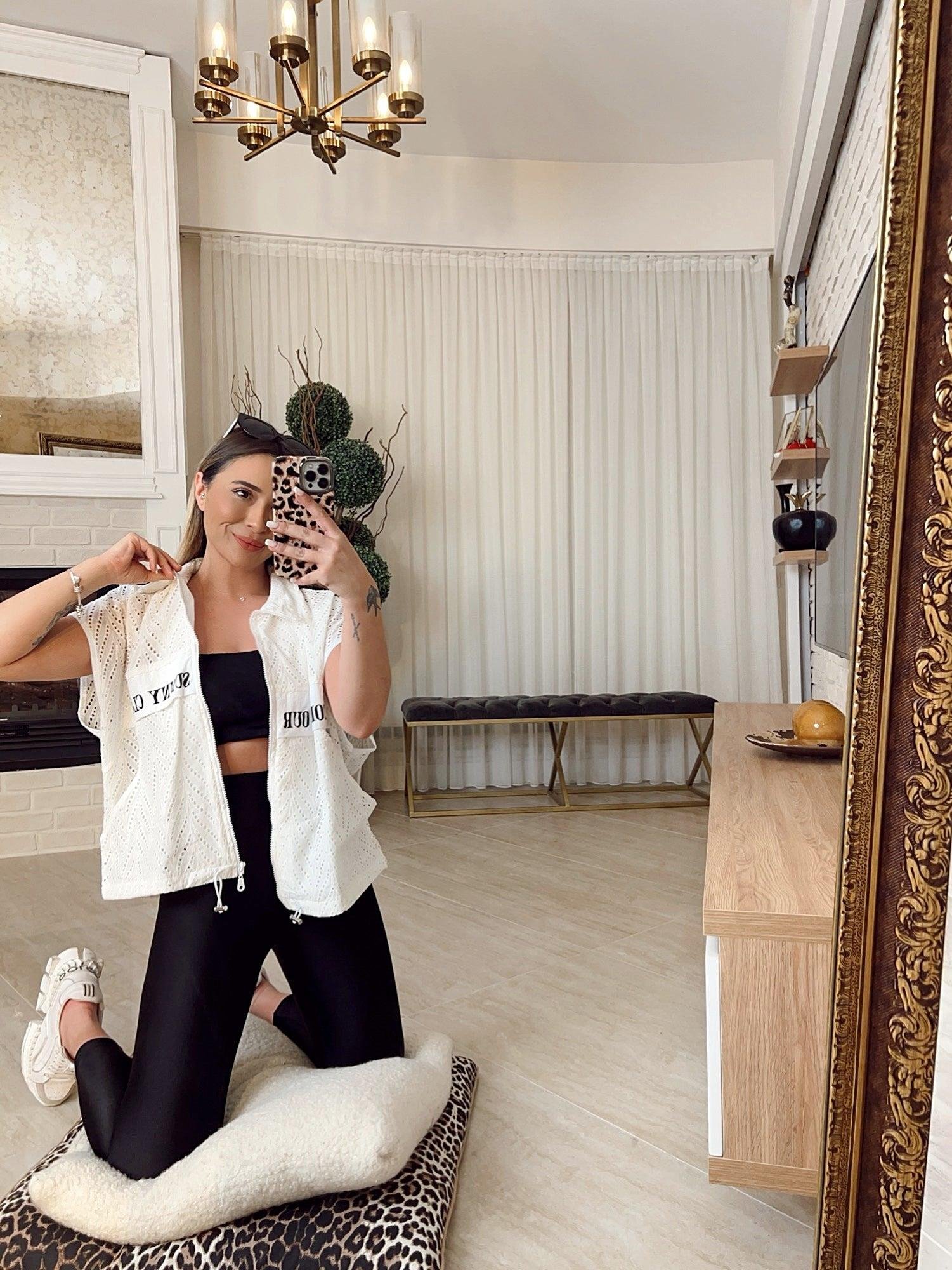 T.W.S.T Model Slogan Baskılı Yelek
